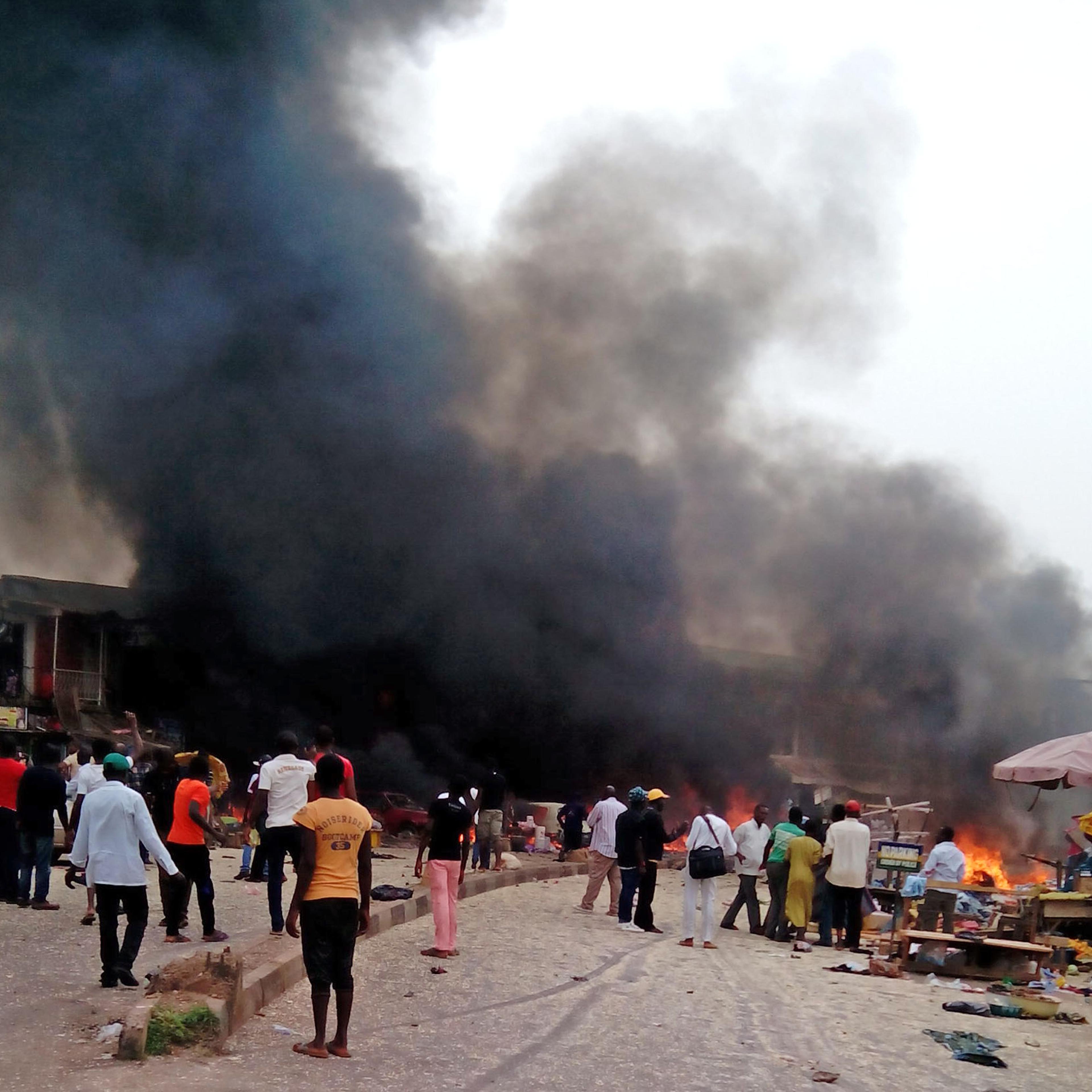 APTOPIX Nigeria Explosions