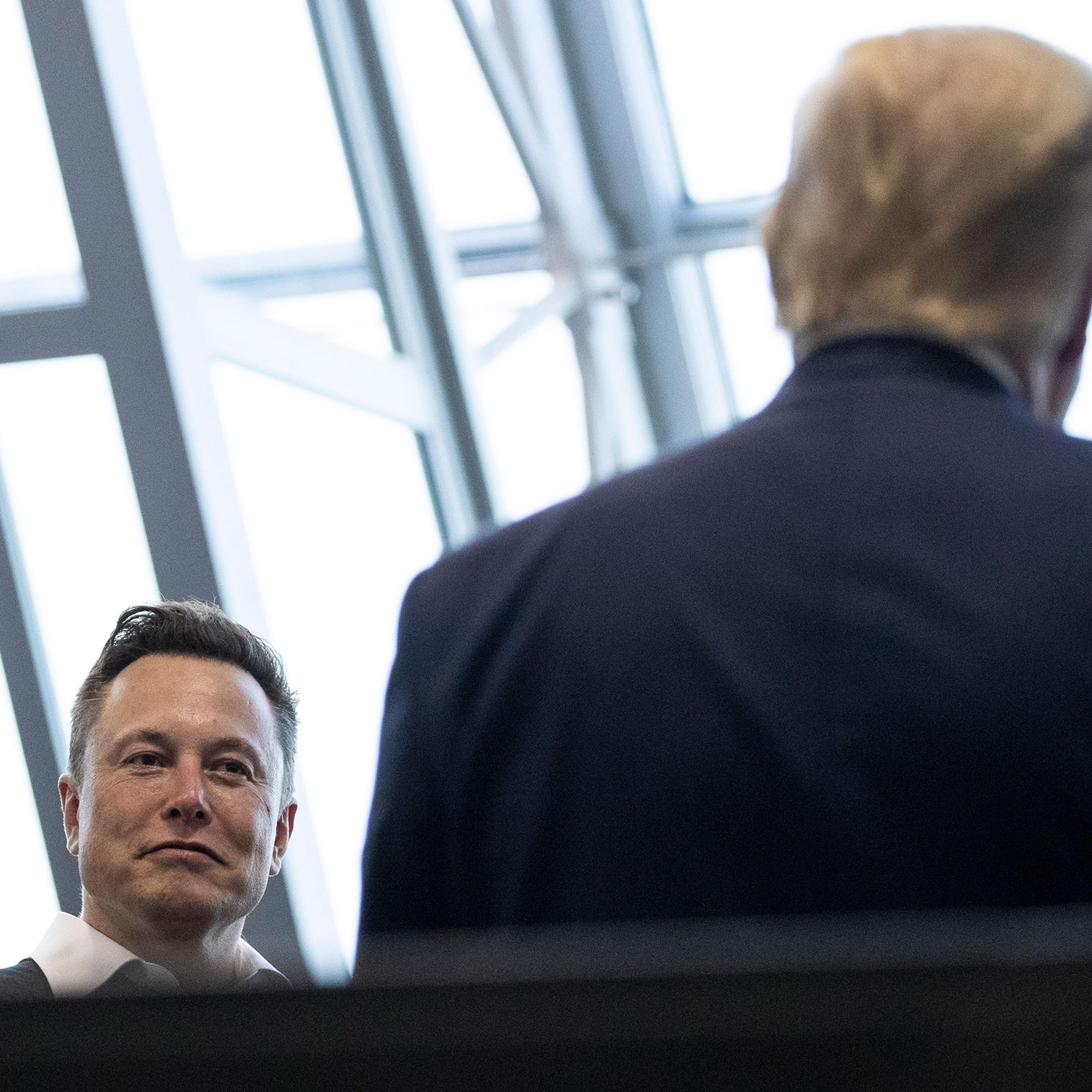 Donald Trump,Elon Musk