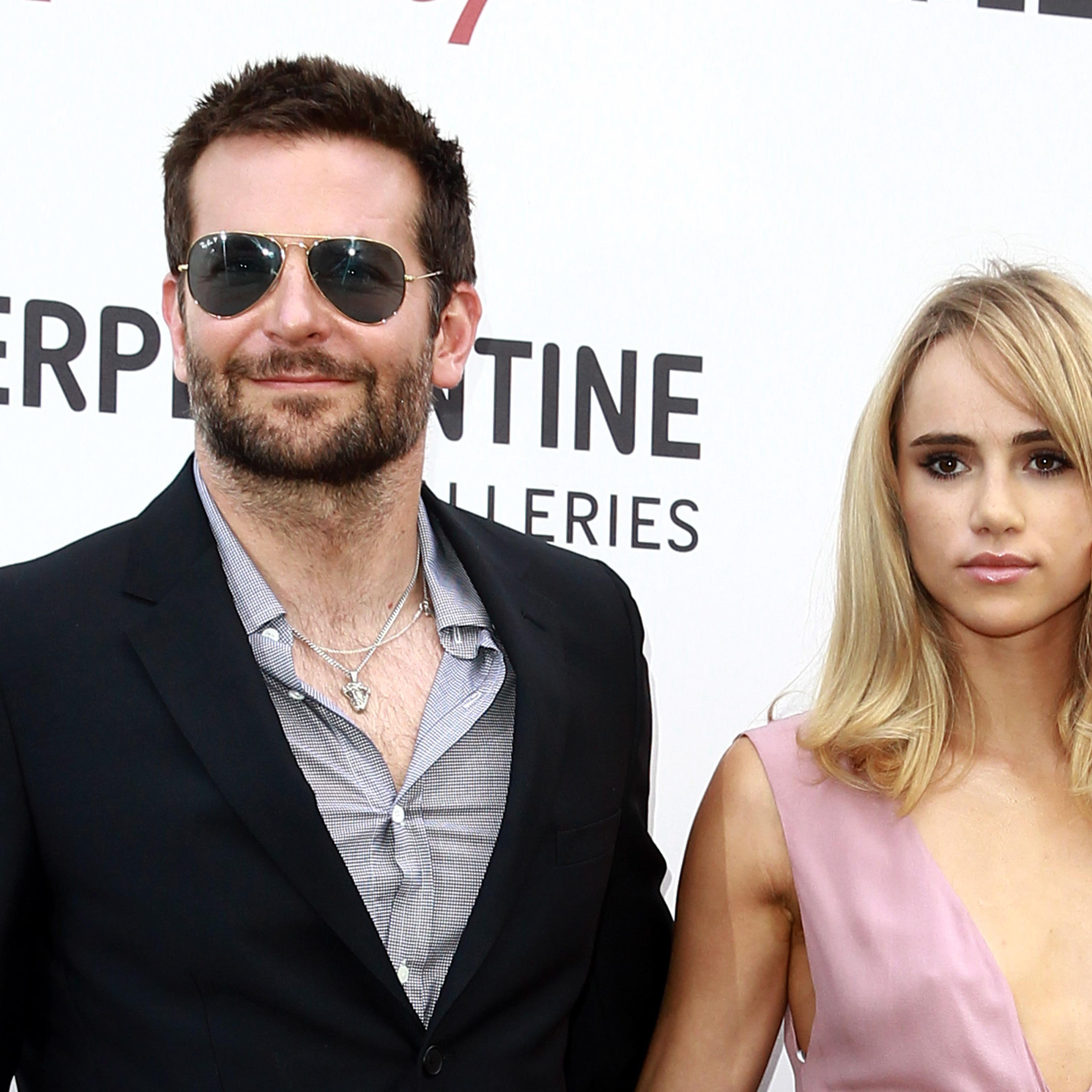 Bradley Cooper and Suki Waterhouse summer party on July 1, 2014 in London, England.