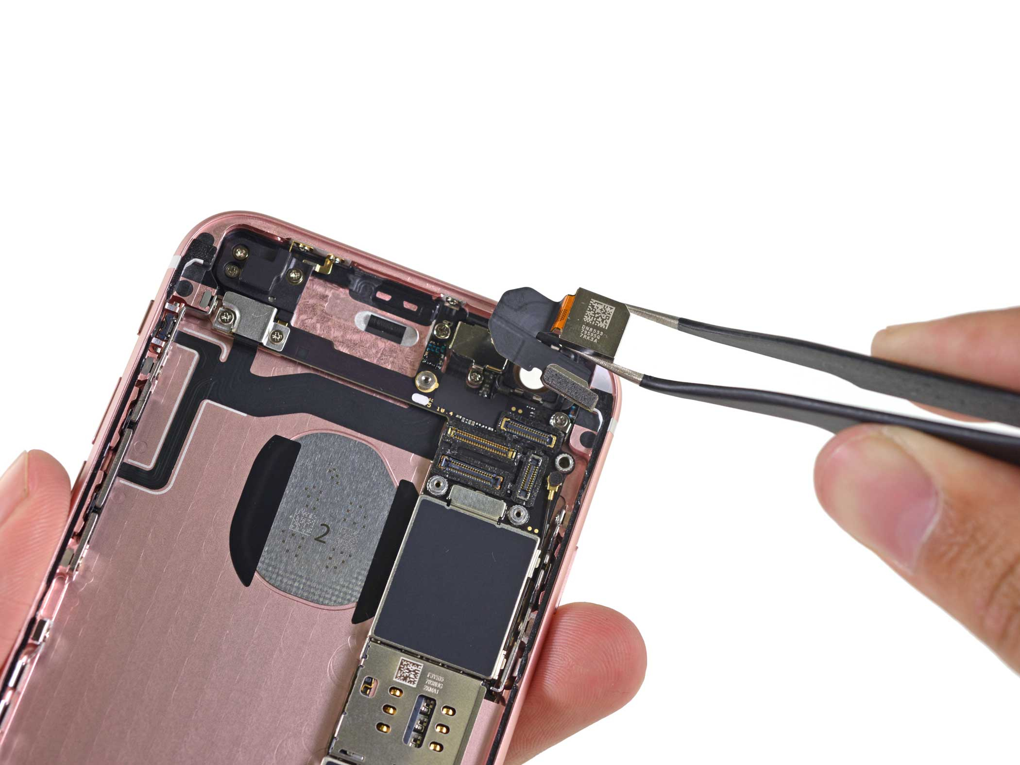 The new iSight camera boasts 12 megapixels with Deep Touch Isolation technology to ensure that the pixels don't leak light onto one another. 