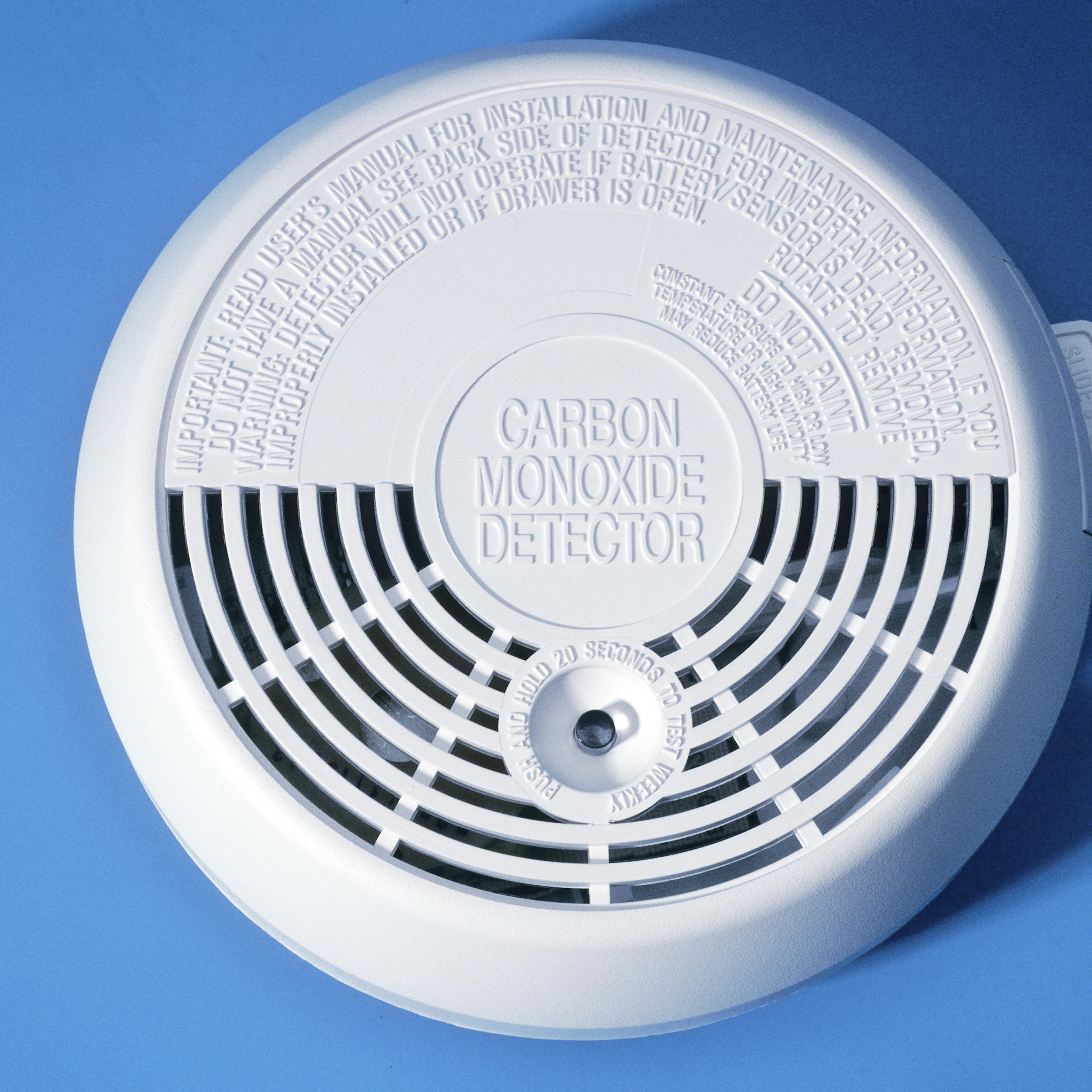 Carbon monoxide detector. Carbon monoxide (CO) is a colorless, odorless gas that can lead to carbon monoxide poisoning, a type of asphyxiation. Household gas boilers that are working incorrectly may produce high levels of CO. Detectors situated in kitche