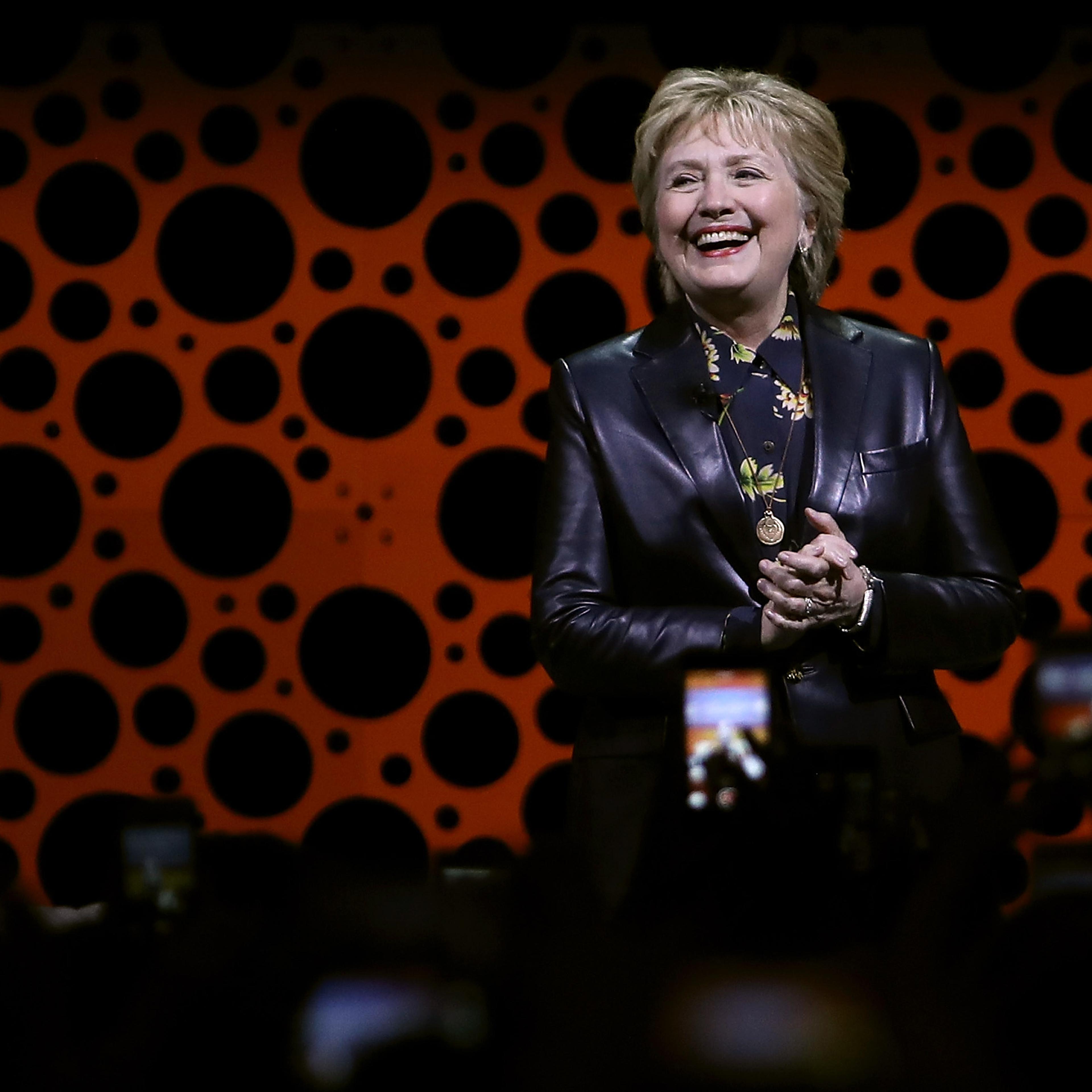 hillary clinton livestream georgetown awards women