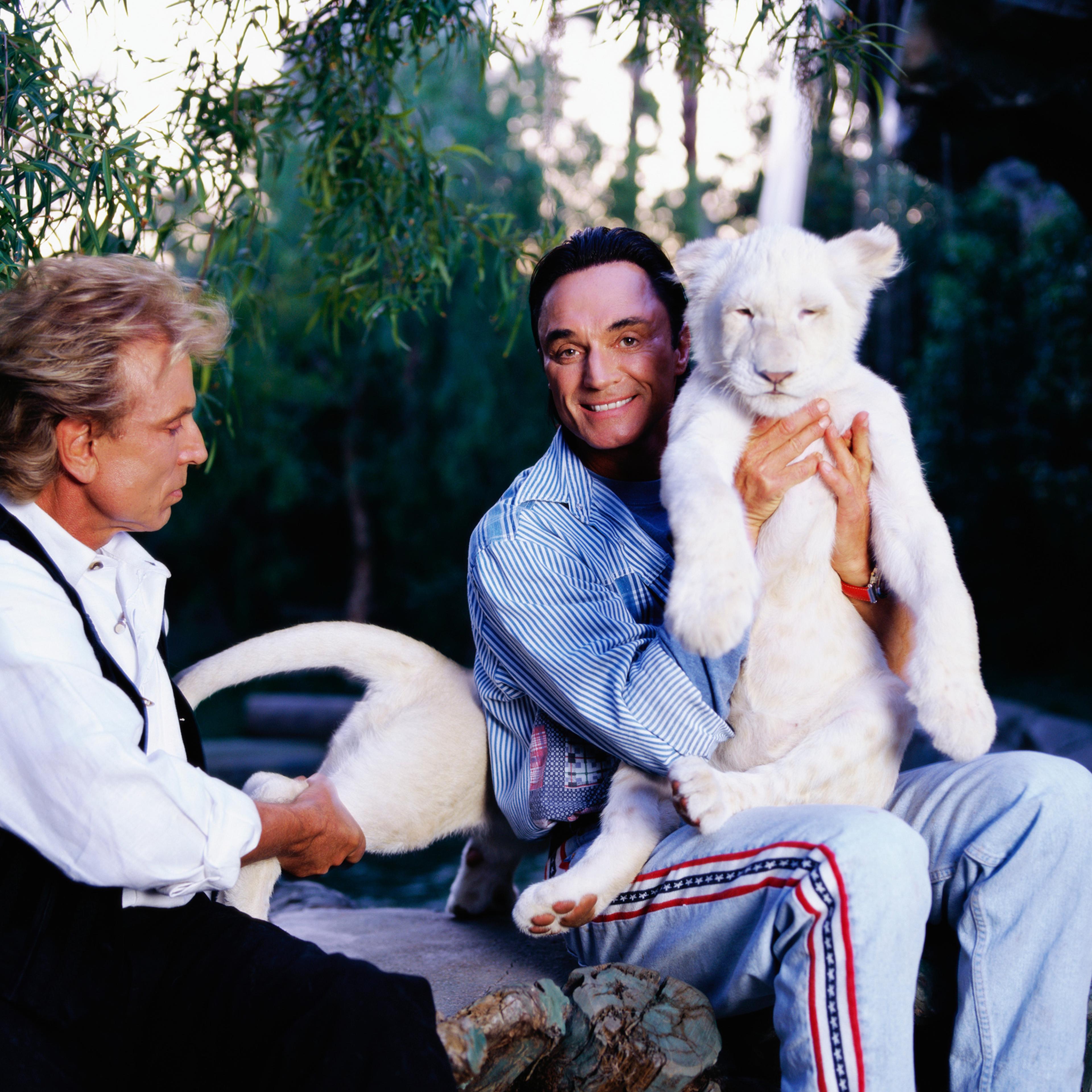 Siegfried & Roy photographed in 1997