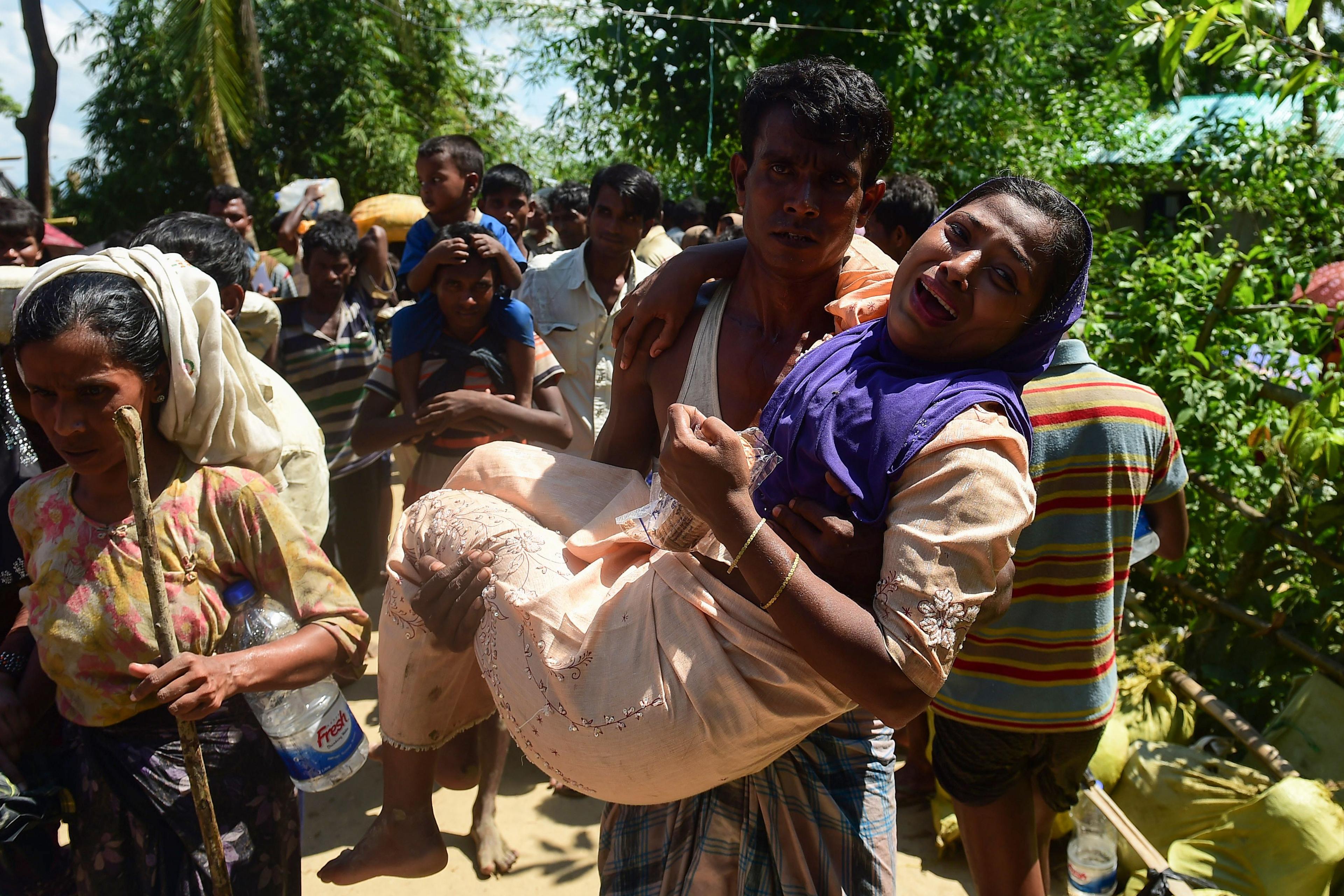 BANGLADESH-MYANMAR-UNREST-REFUGEE