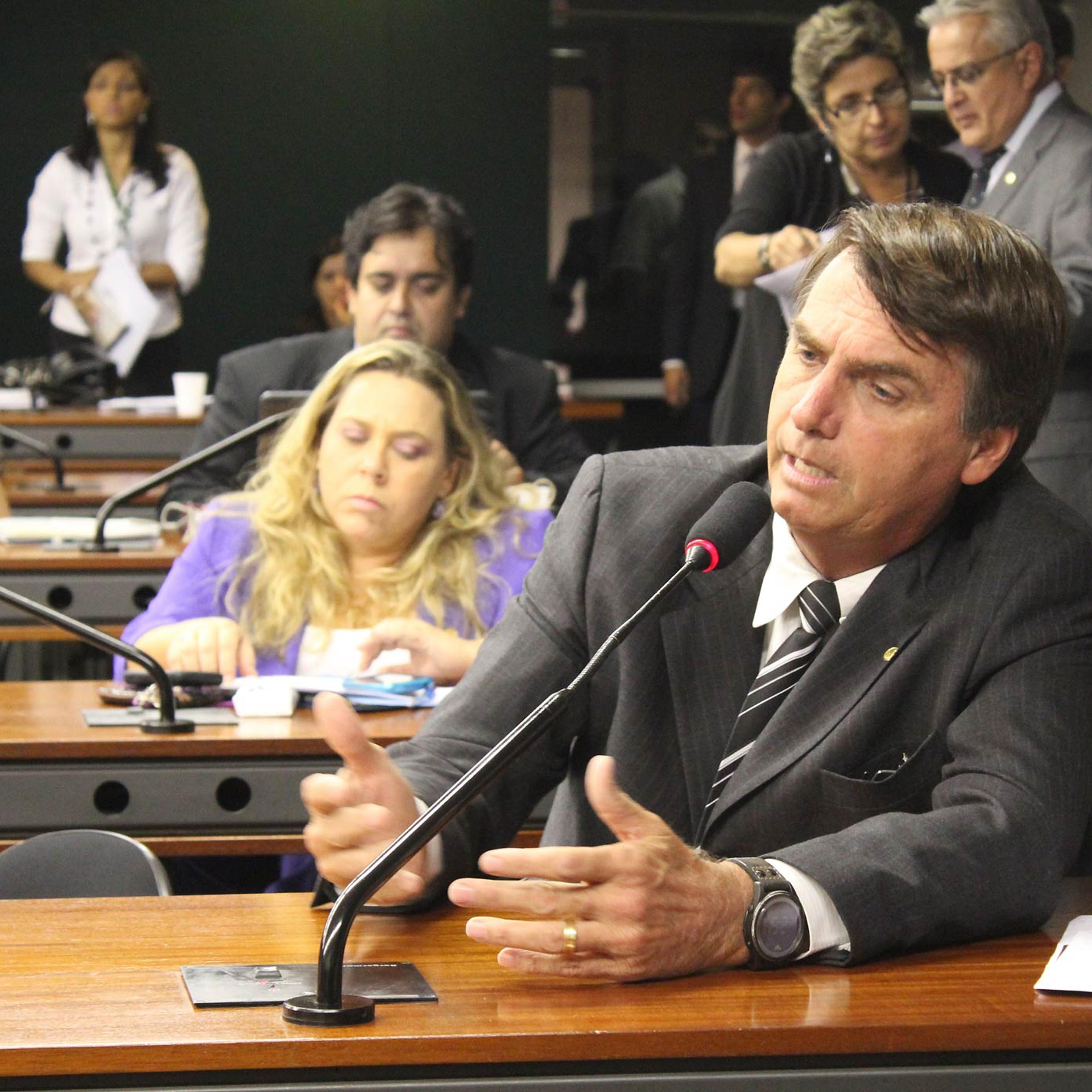 Brazilian Congressman Jair Bolsonaro seen in 2011
