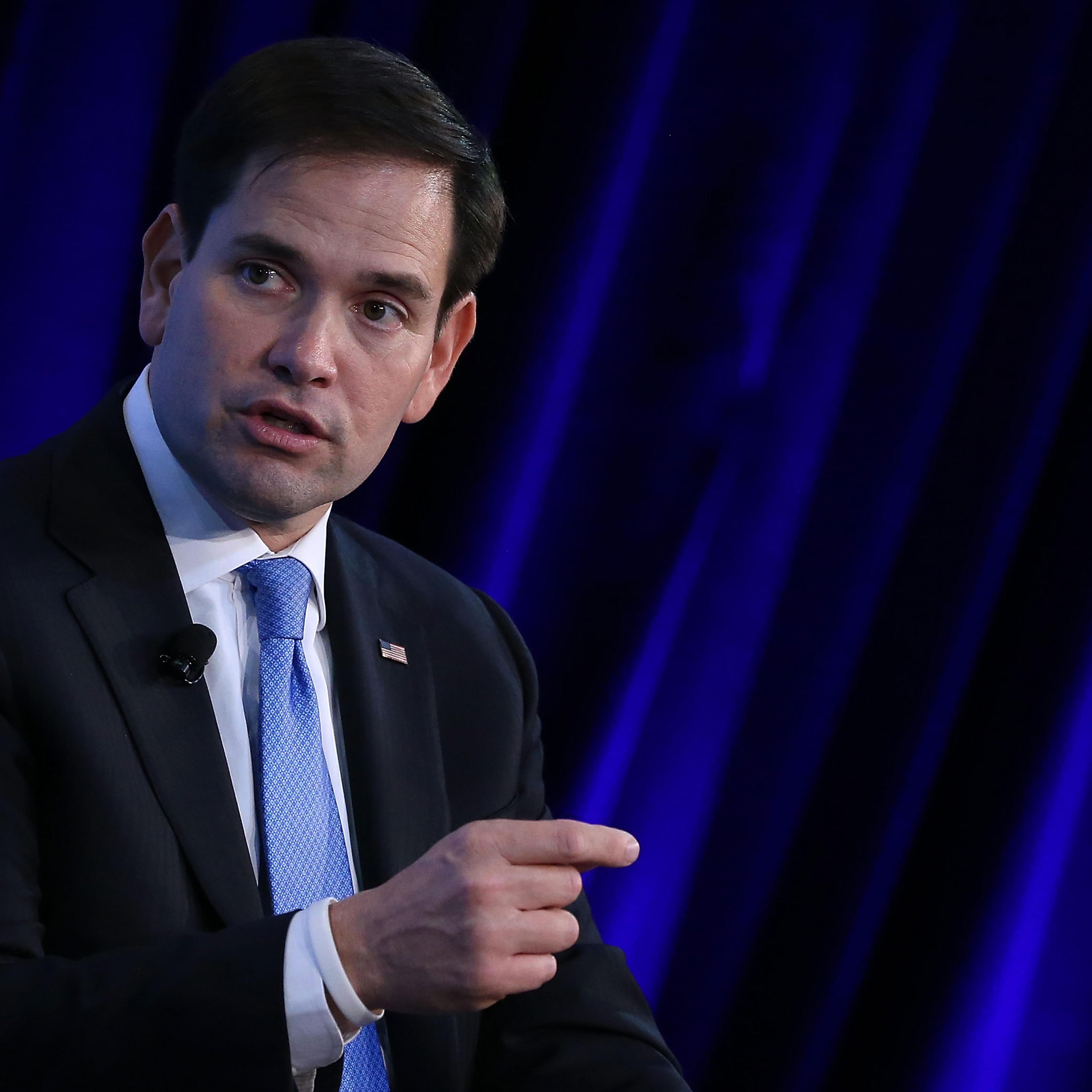 Marco Rubio Attends Wall St Journal CEO Council Annual Meeting
