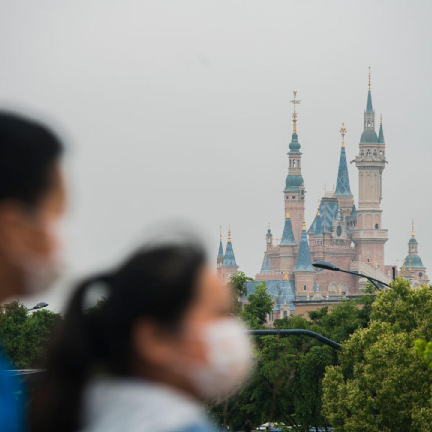 Disneyland Imposes Social Distancing Measures In Shanghai Amid The Coronavirus Pandemic