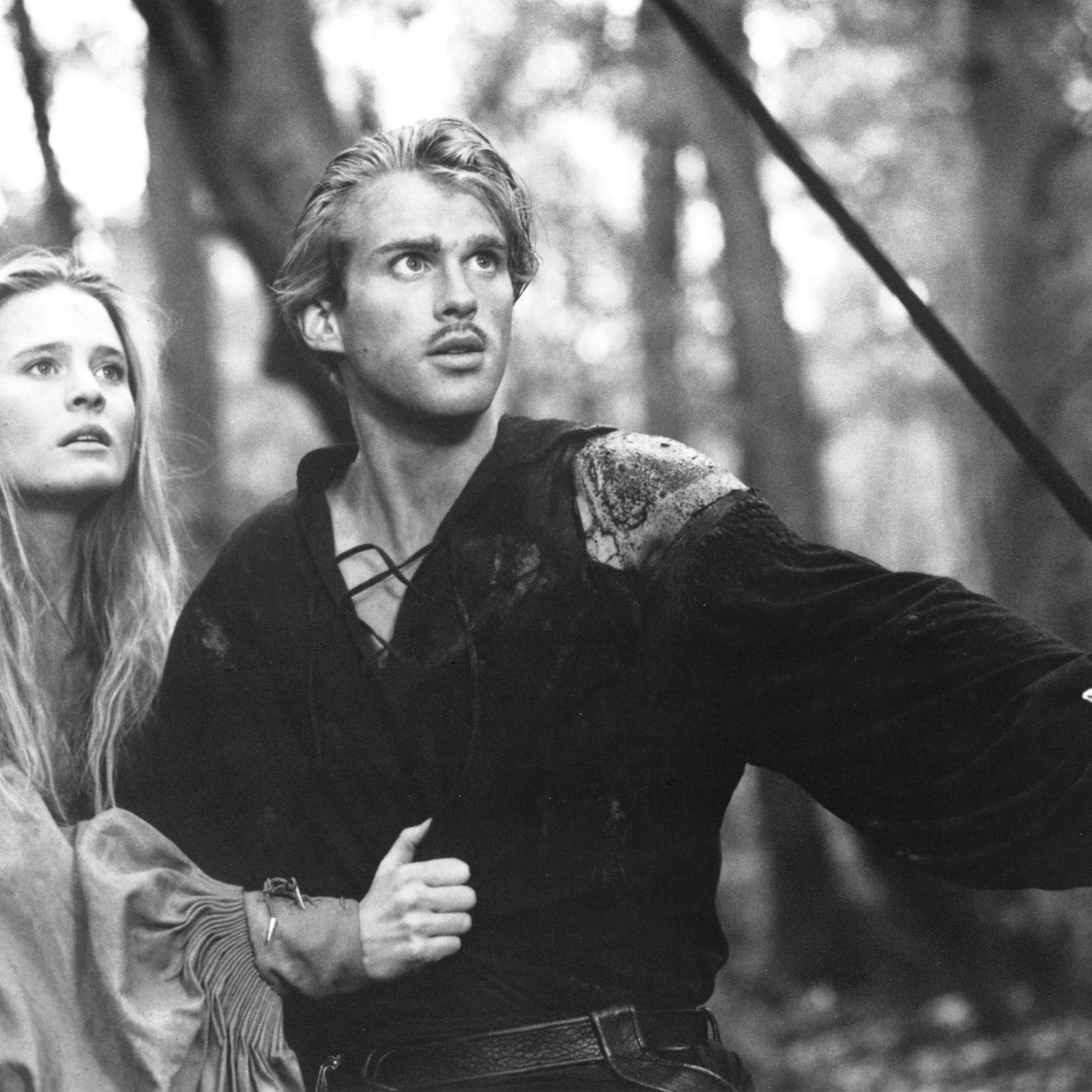 Westley (Cary Elwes) defends Princess Buttercup (Robin Wright) from Prince Humperdink’s henchman in "The Princess Bride."