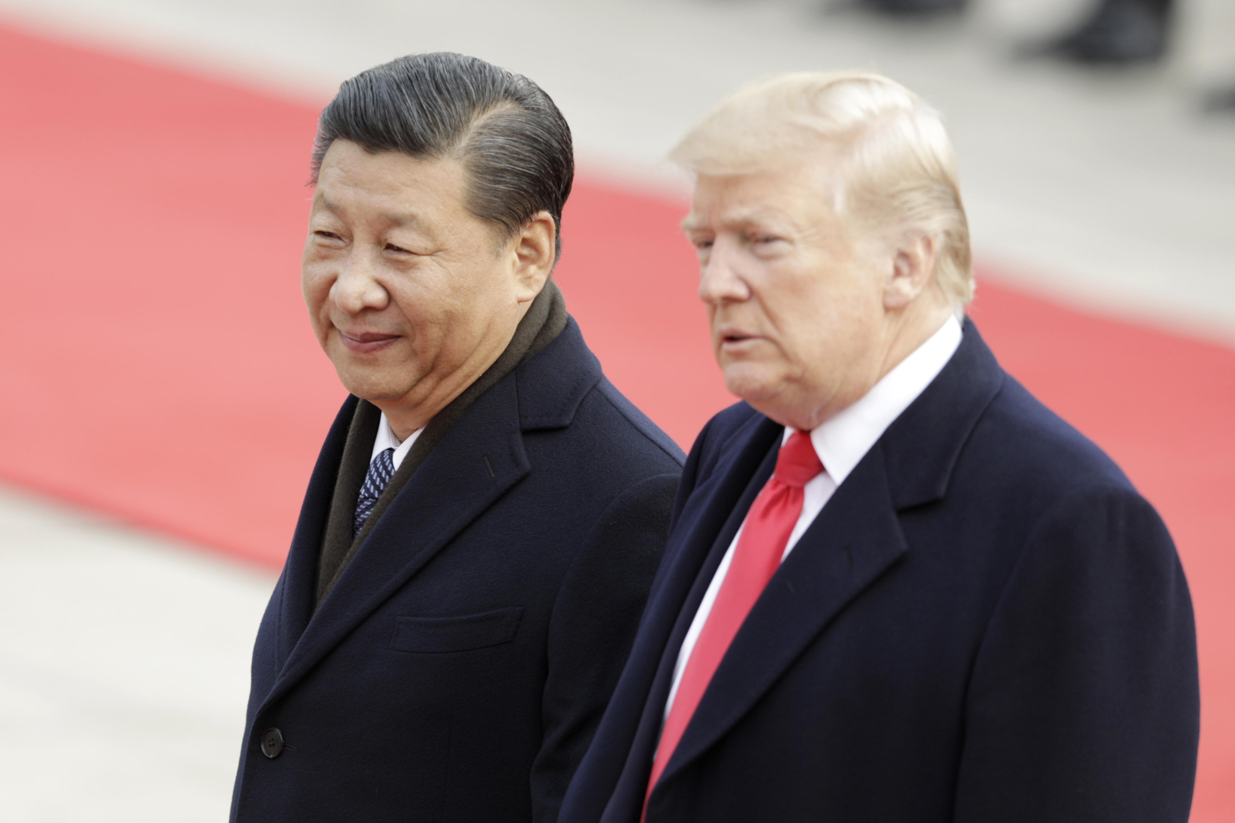 U.S. President Donald Trump's Second Day In Beijing