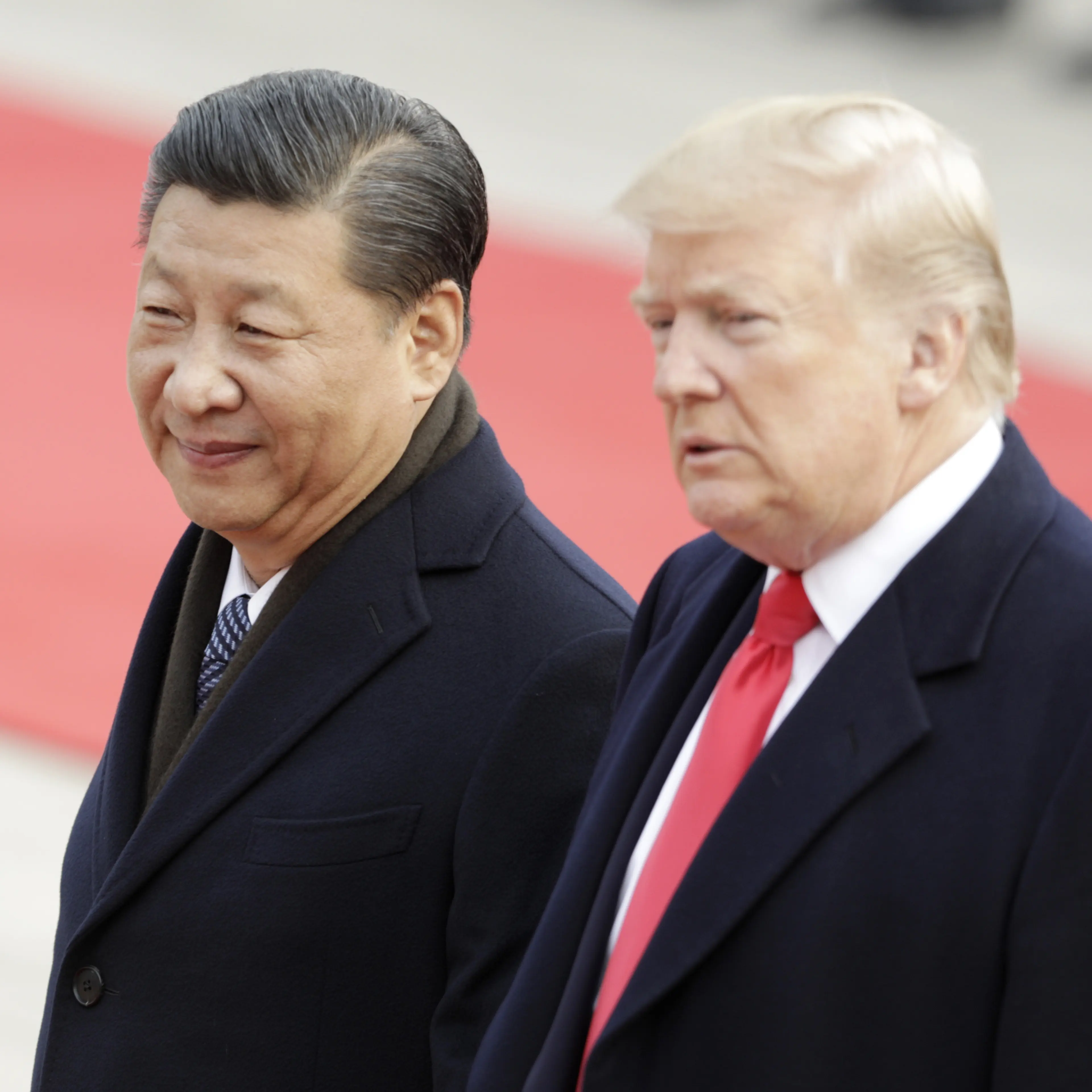 U.S. President Donald Trump's Second Day In Beijing