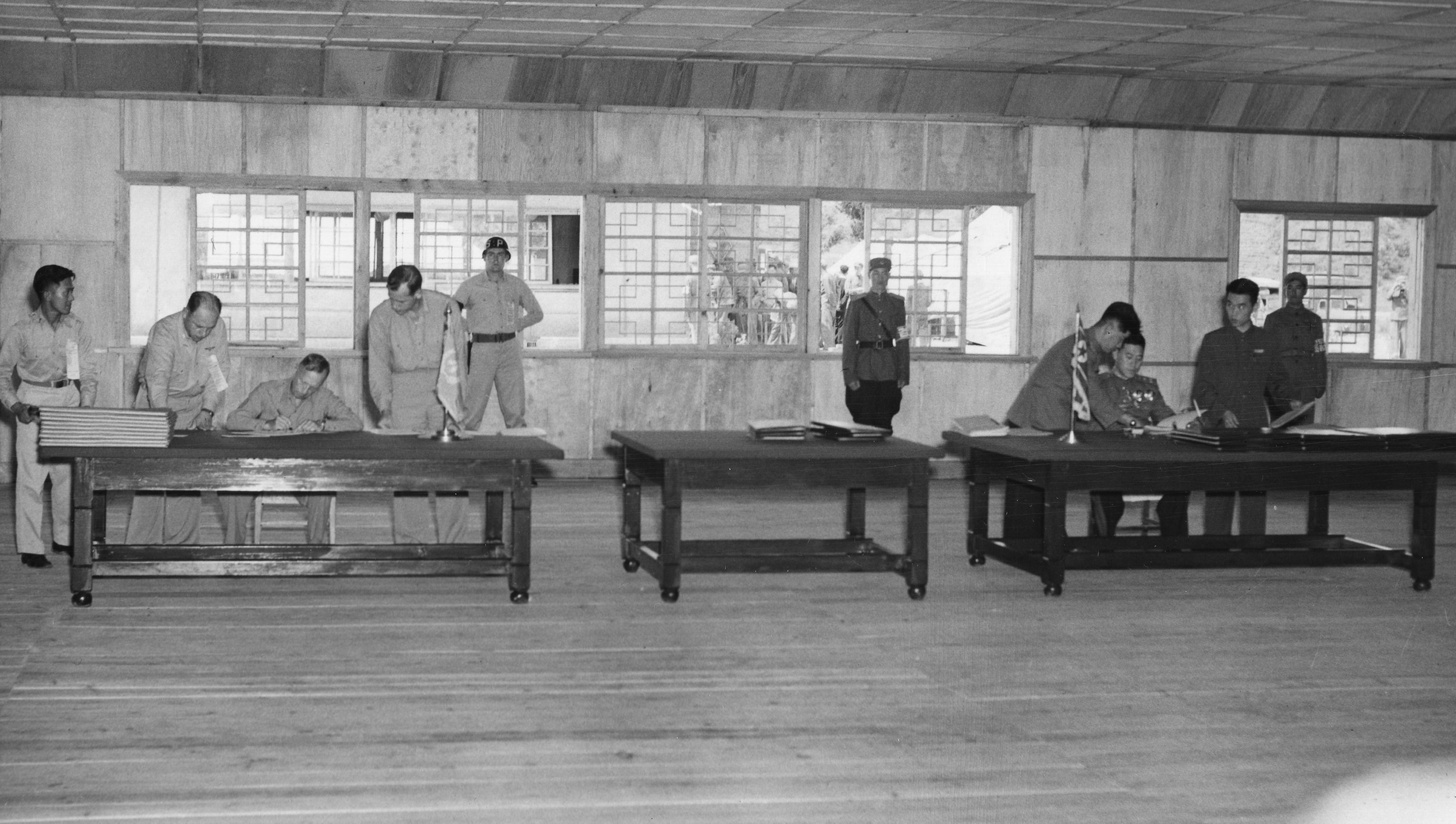 Signing The Korean War Armistice
