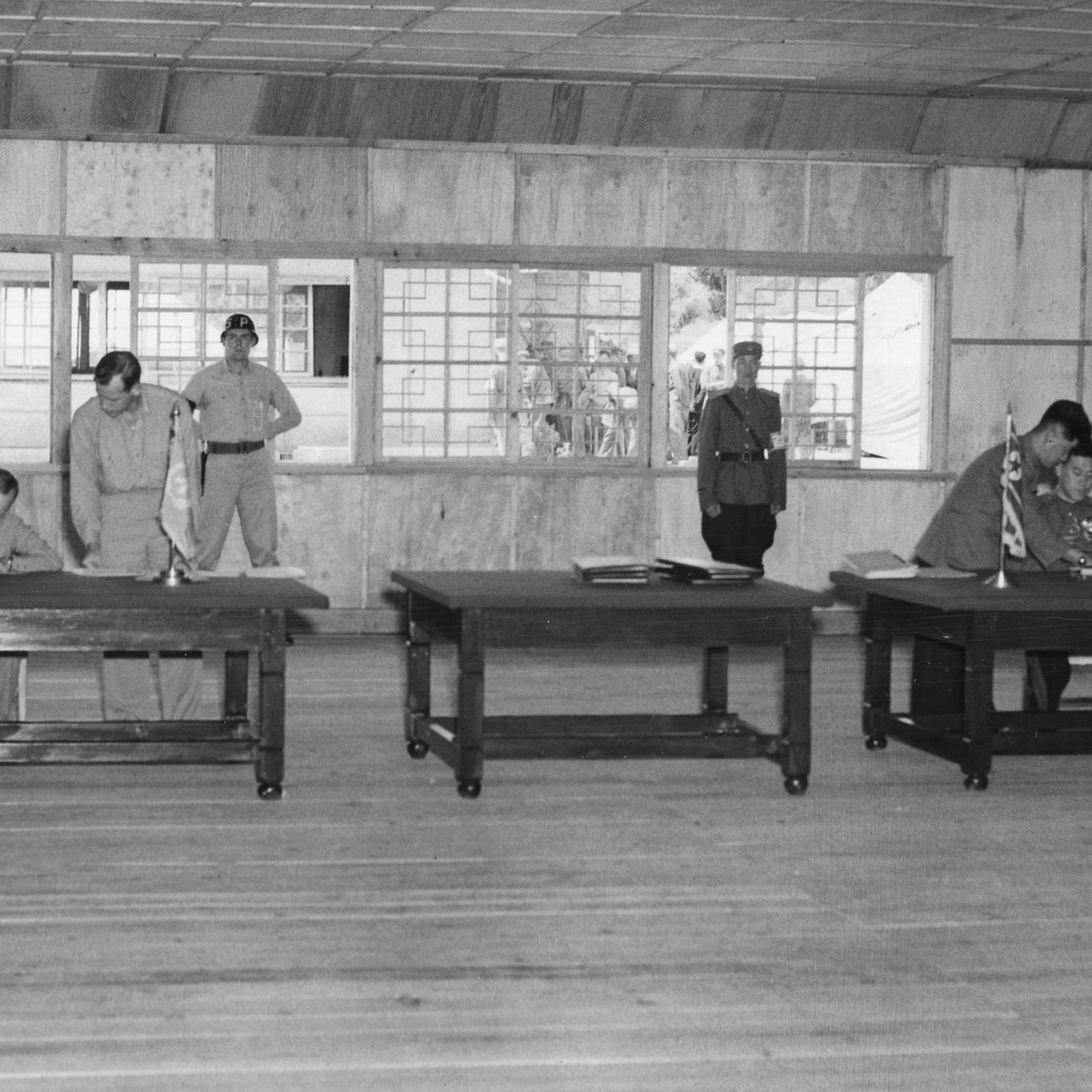 Signing The Korean War Armistice