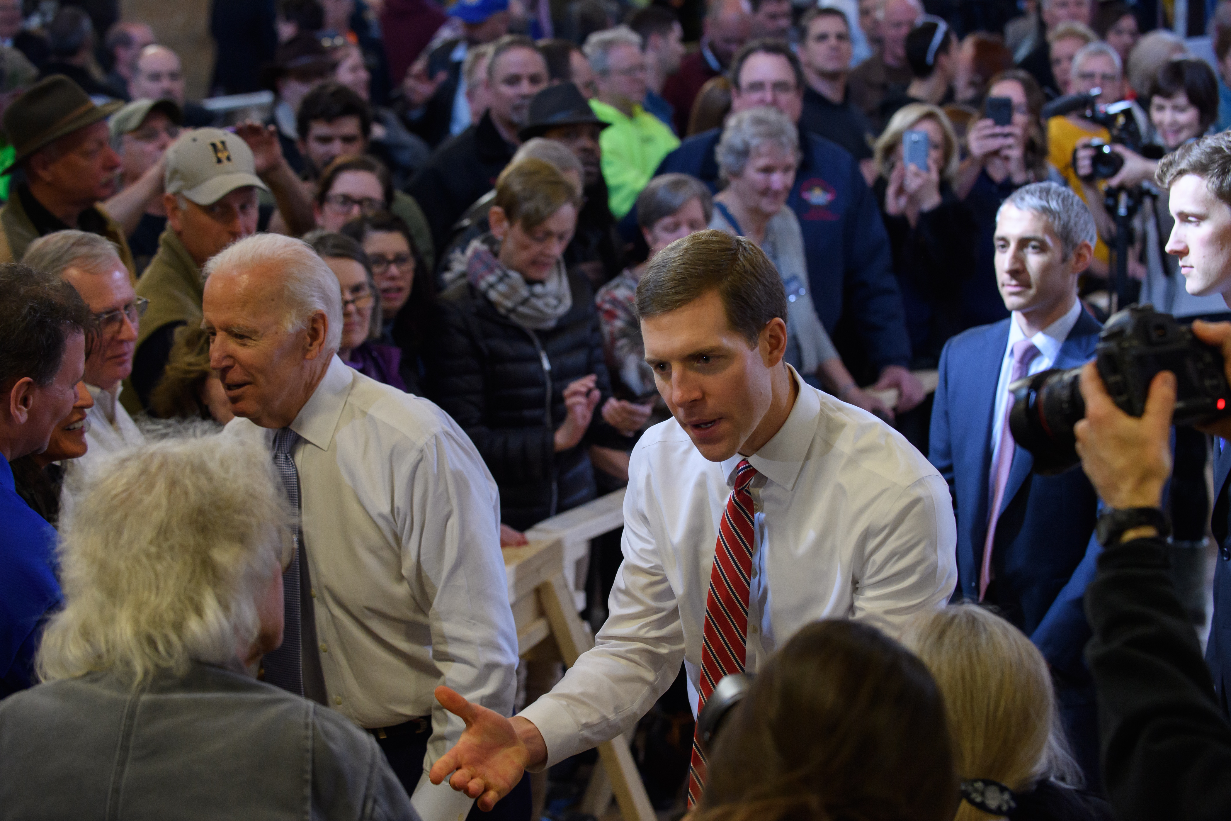 Joe Biden Campaigns With PA Democratic Congressional Candidate Conor Lamb