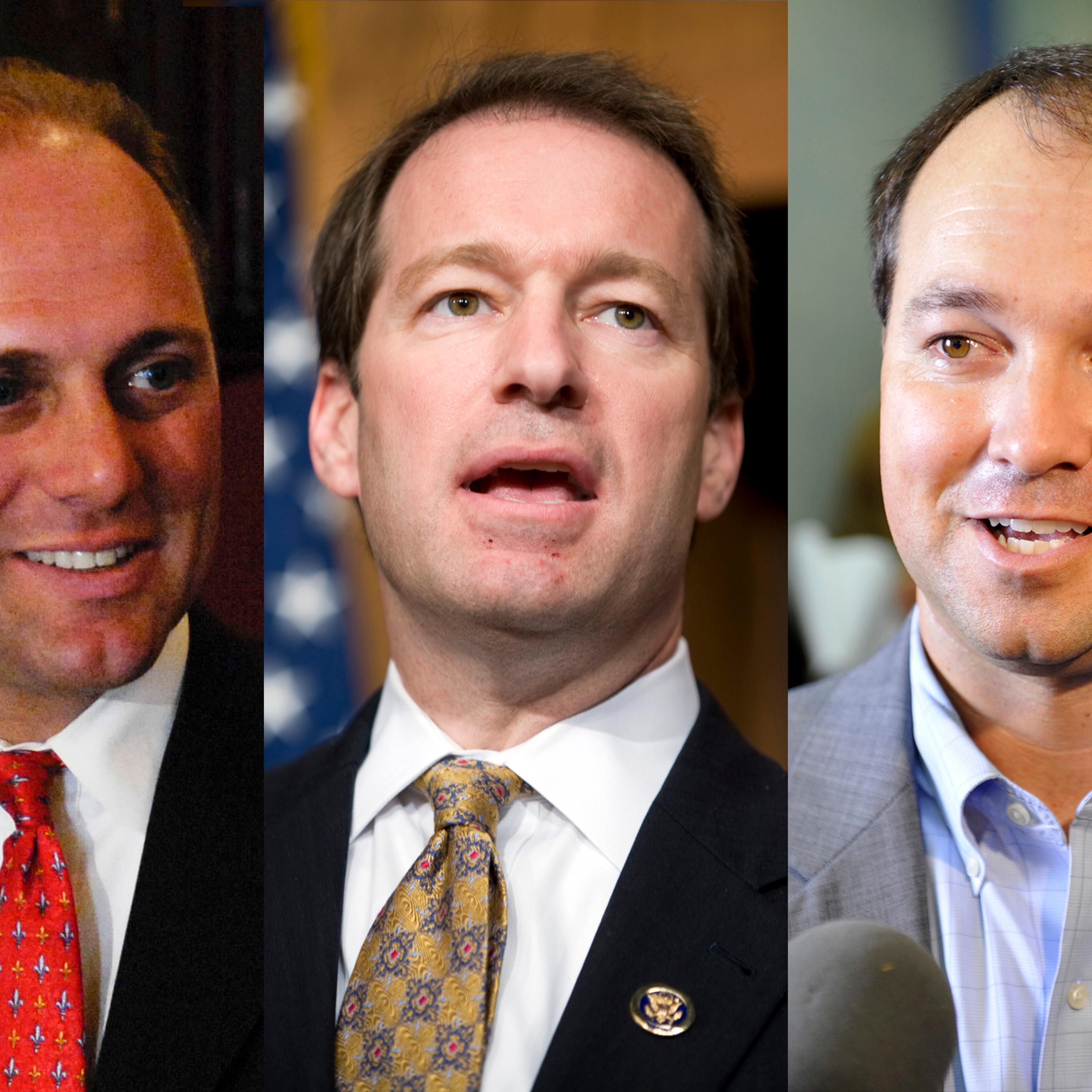 From left: Rep. Steve Scalise, Rep. Peter Roskam, Rep. Marlin Stutzman