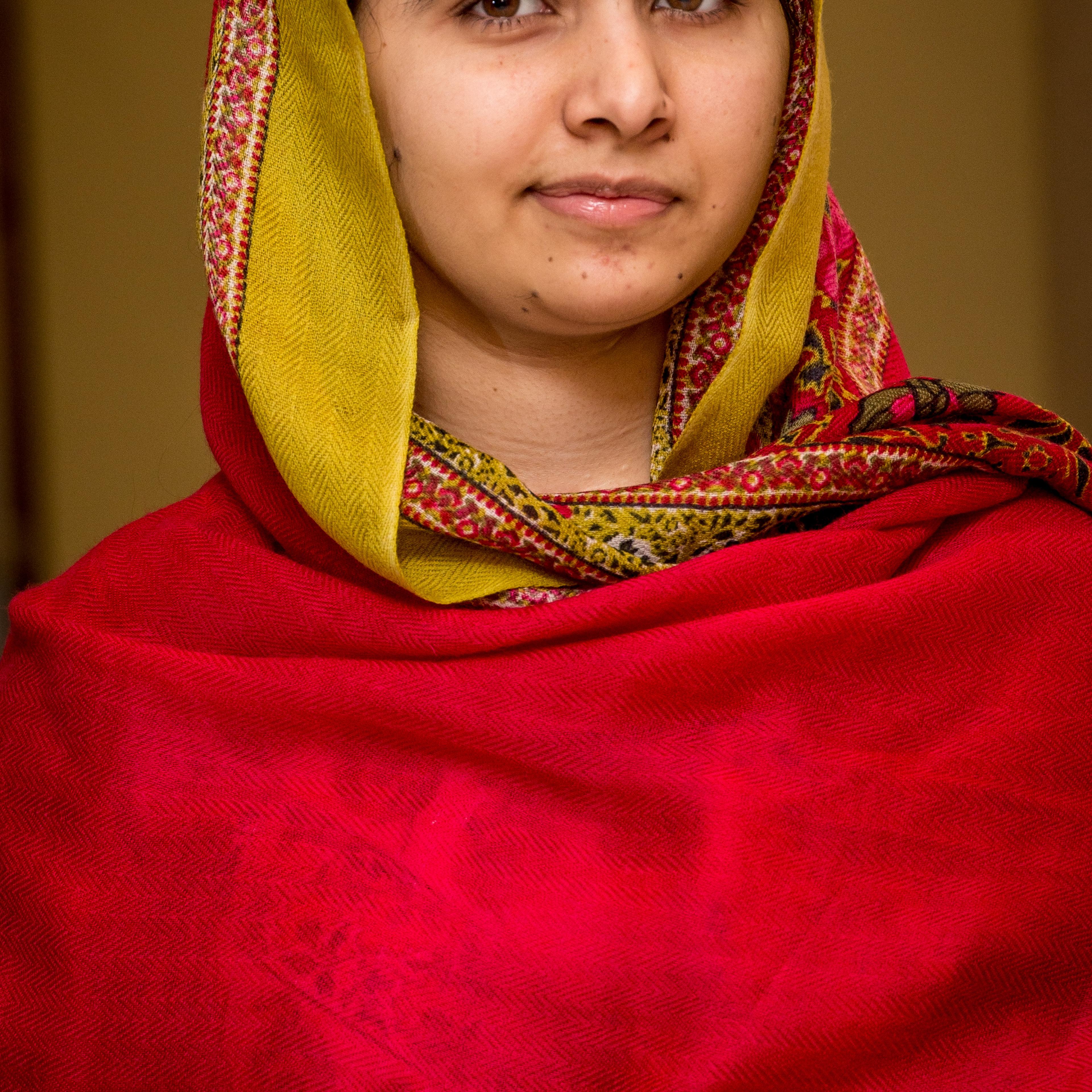 Malala Yousafzai Unveils Her Official Portrait By Nasser Azam