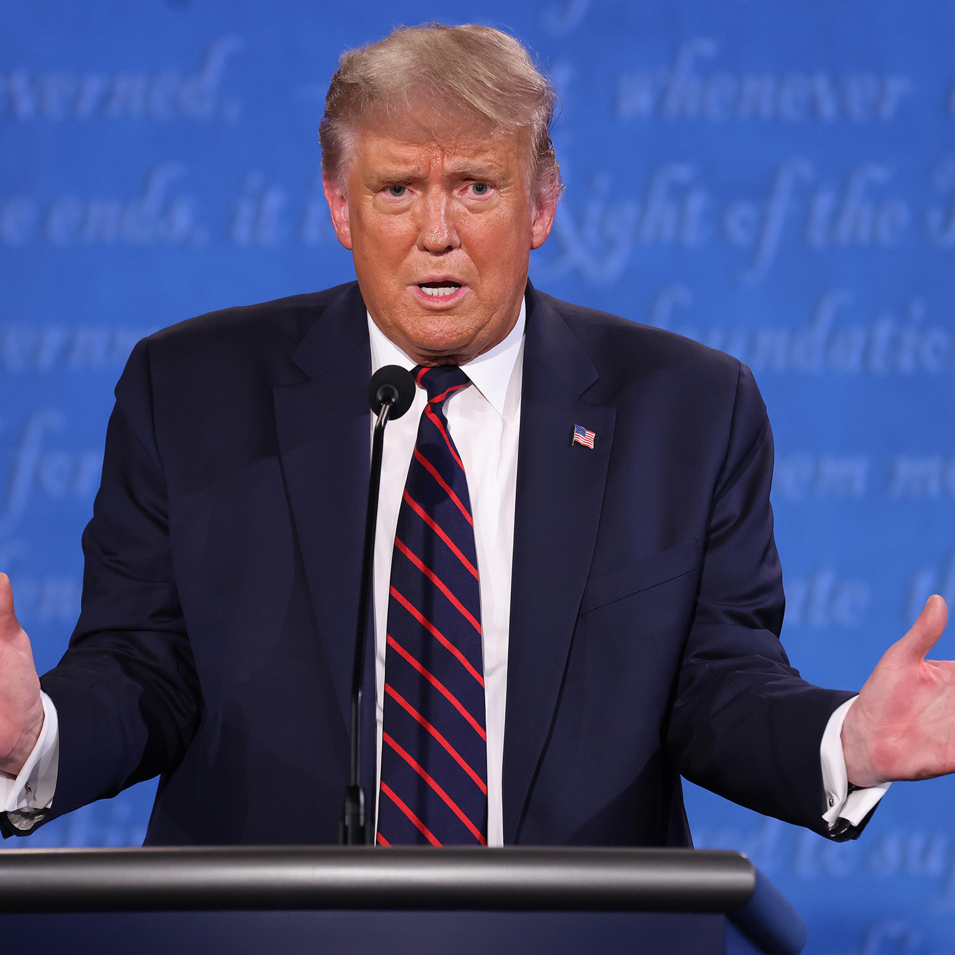 Donald Trump And Joe Biden Participate In First Presidential Debate