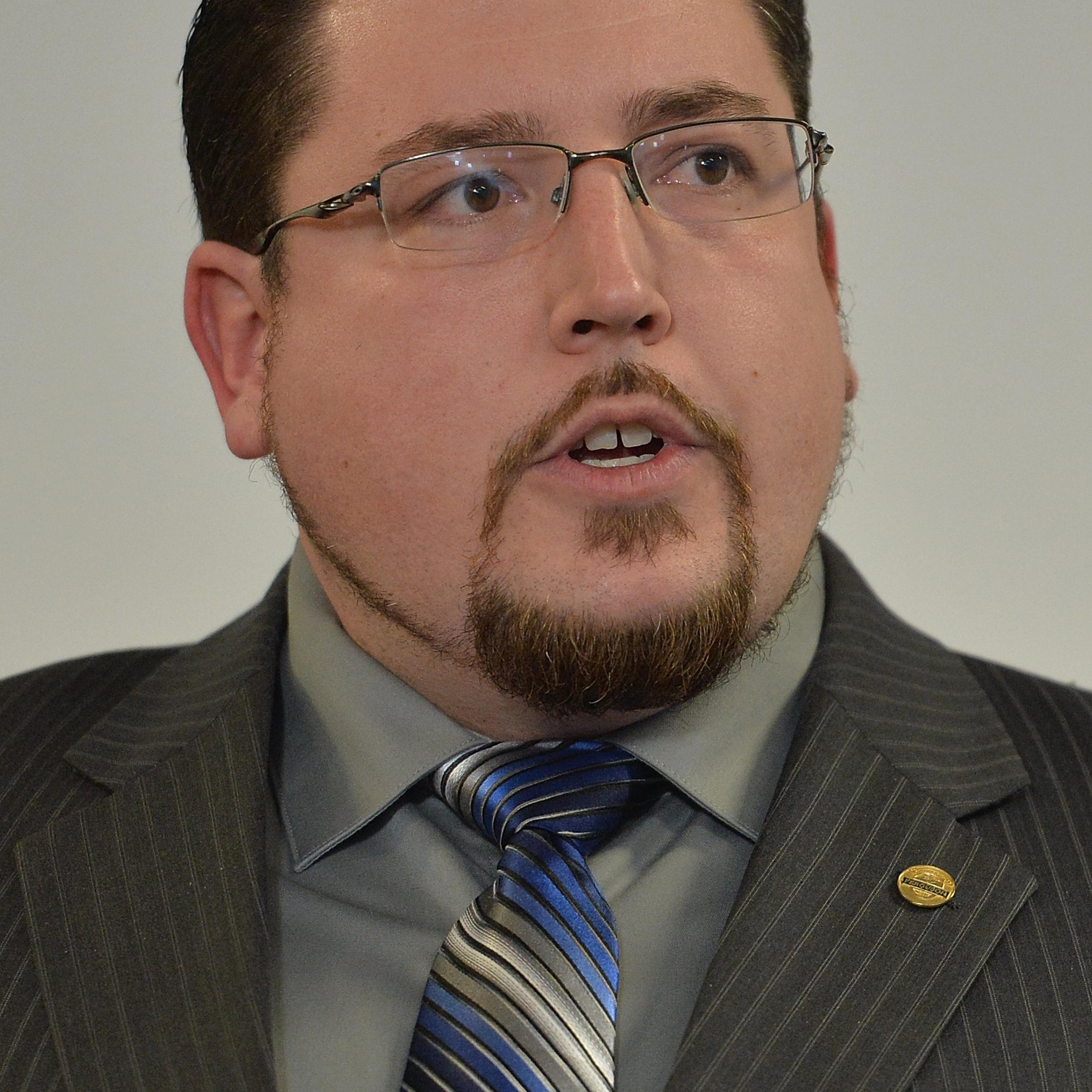Ferguson Mayor James Knowles speaks at a news conference on the just-released Department of Justice report investigating the city police department on March 4, 2015 in Ferguson.