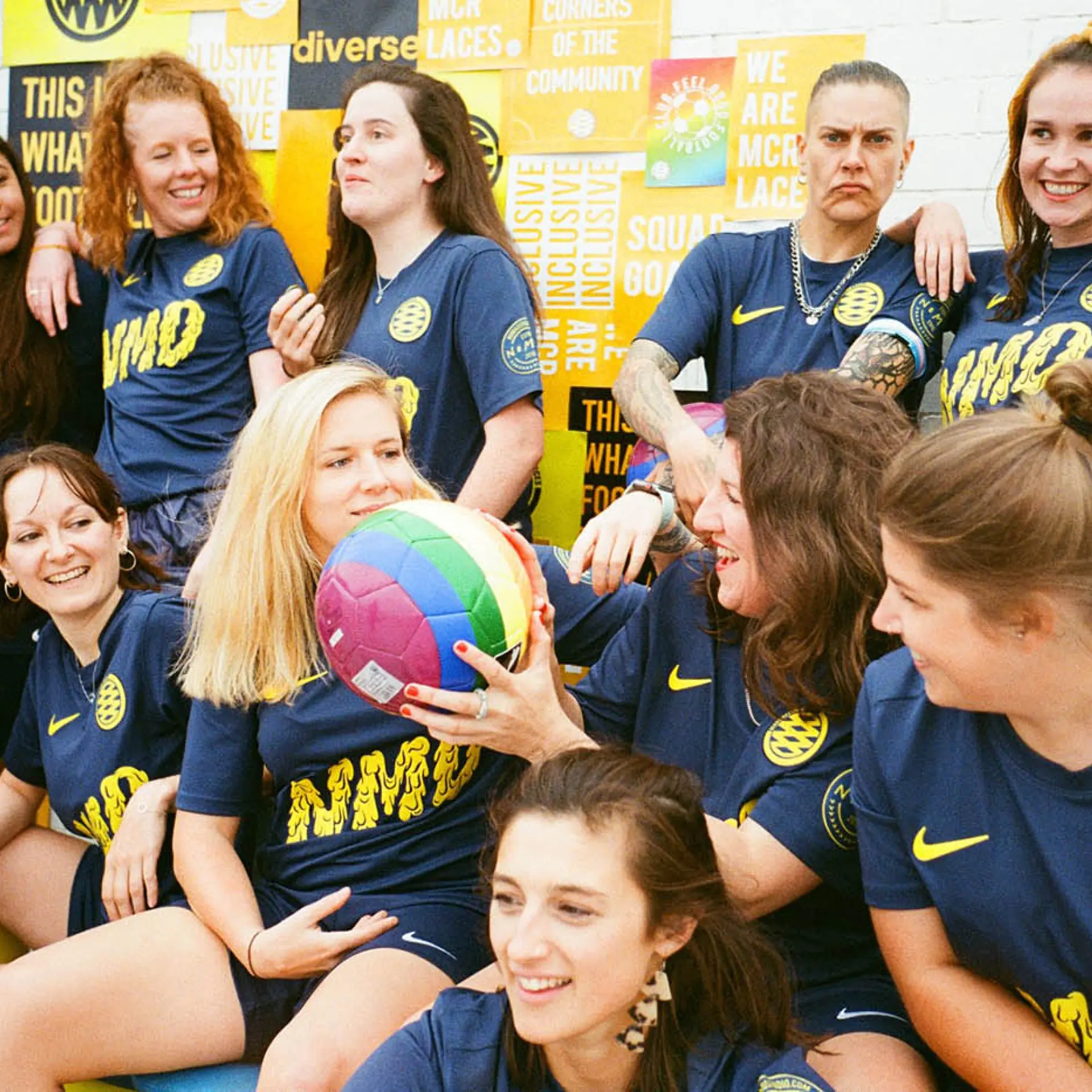 The Manchester Laces soccer team was created in March 2021 by Helen Hardy to prioritize the wellbeing of women and non-binary players.