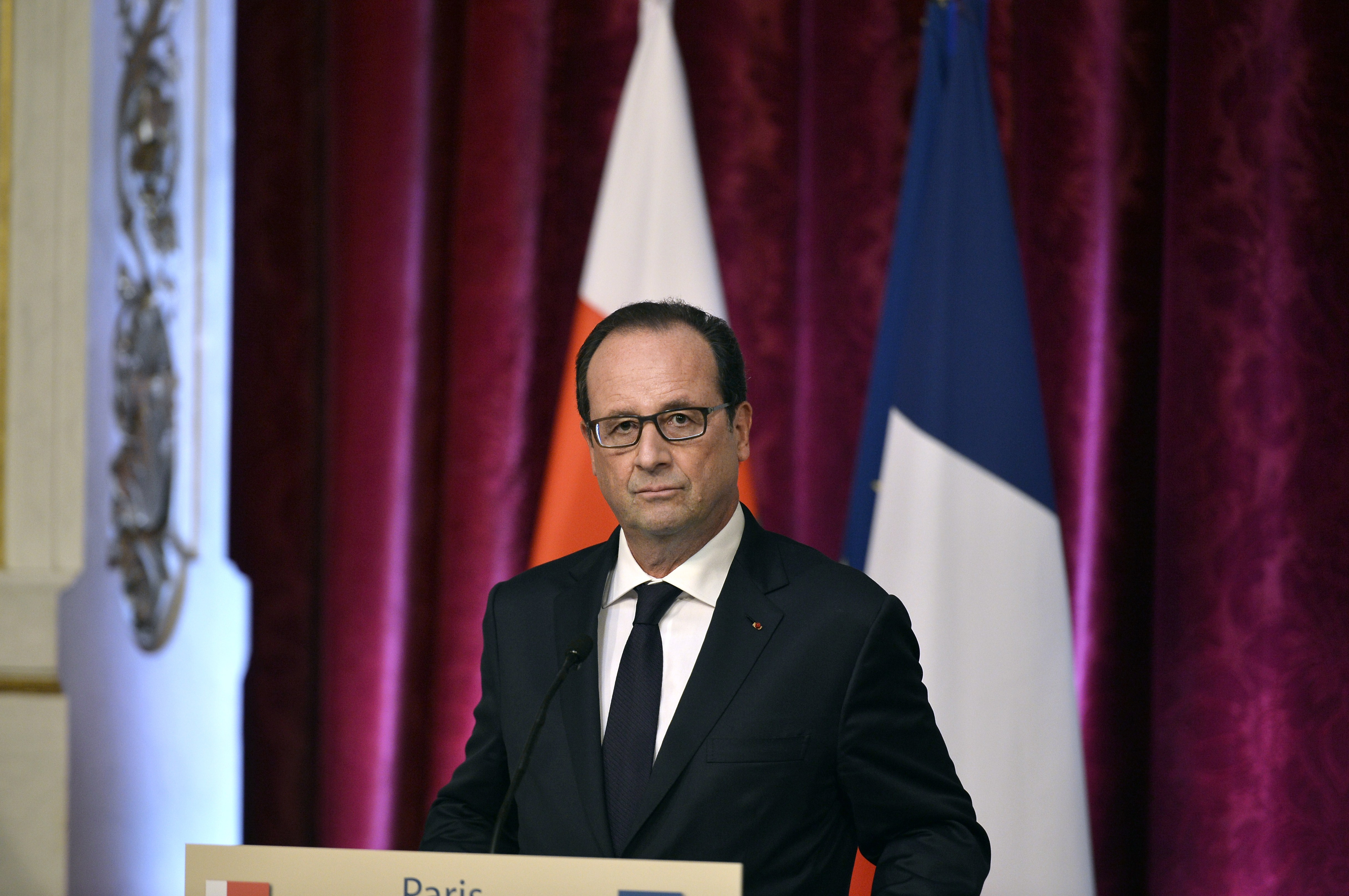 FRANCE-DIPLOMACY-HOLLANDE