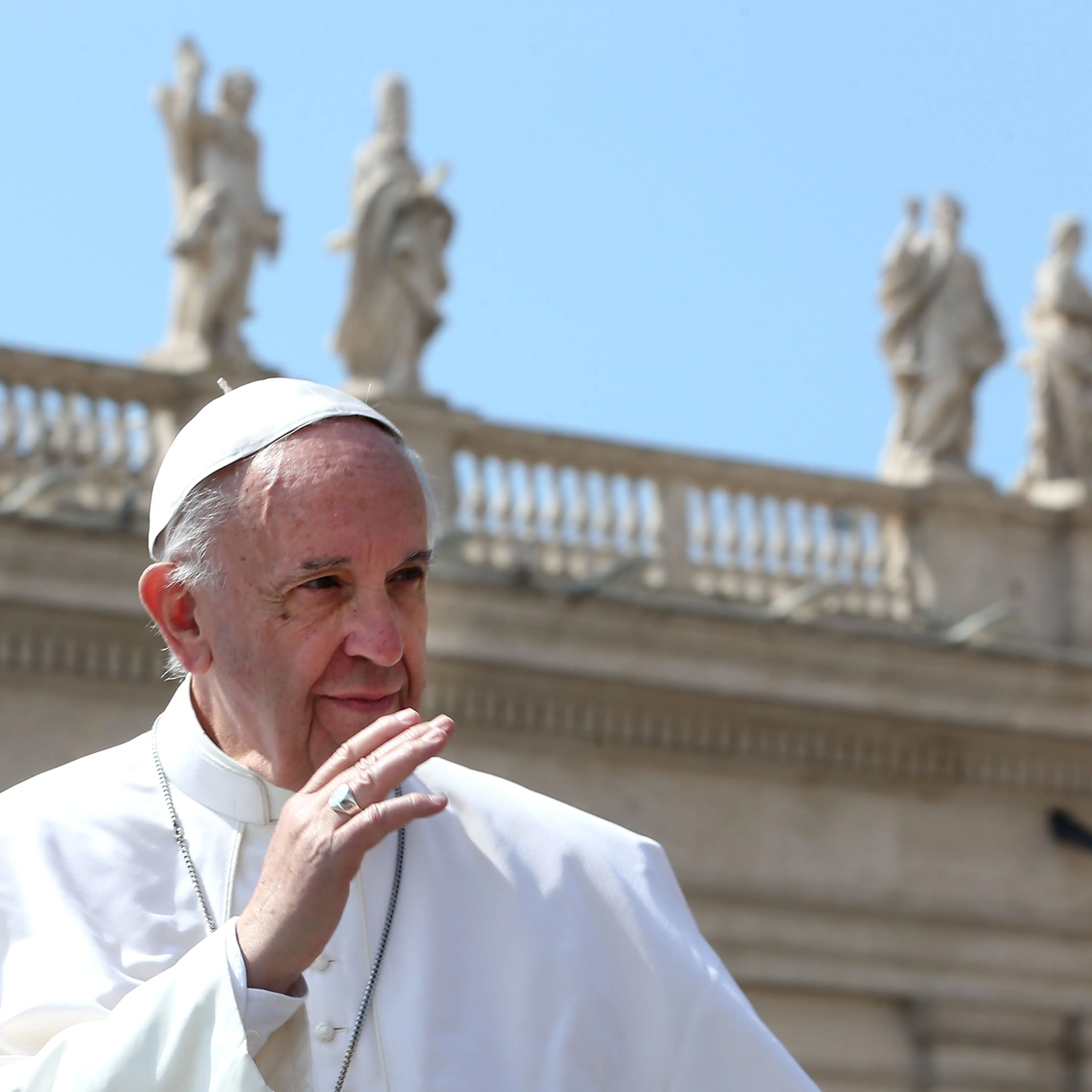 Pope Francis Holds The Easter Mass and Delivers His Urbi Et Orbi Blessing