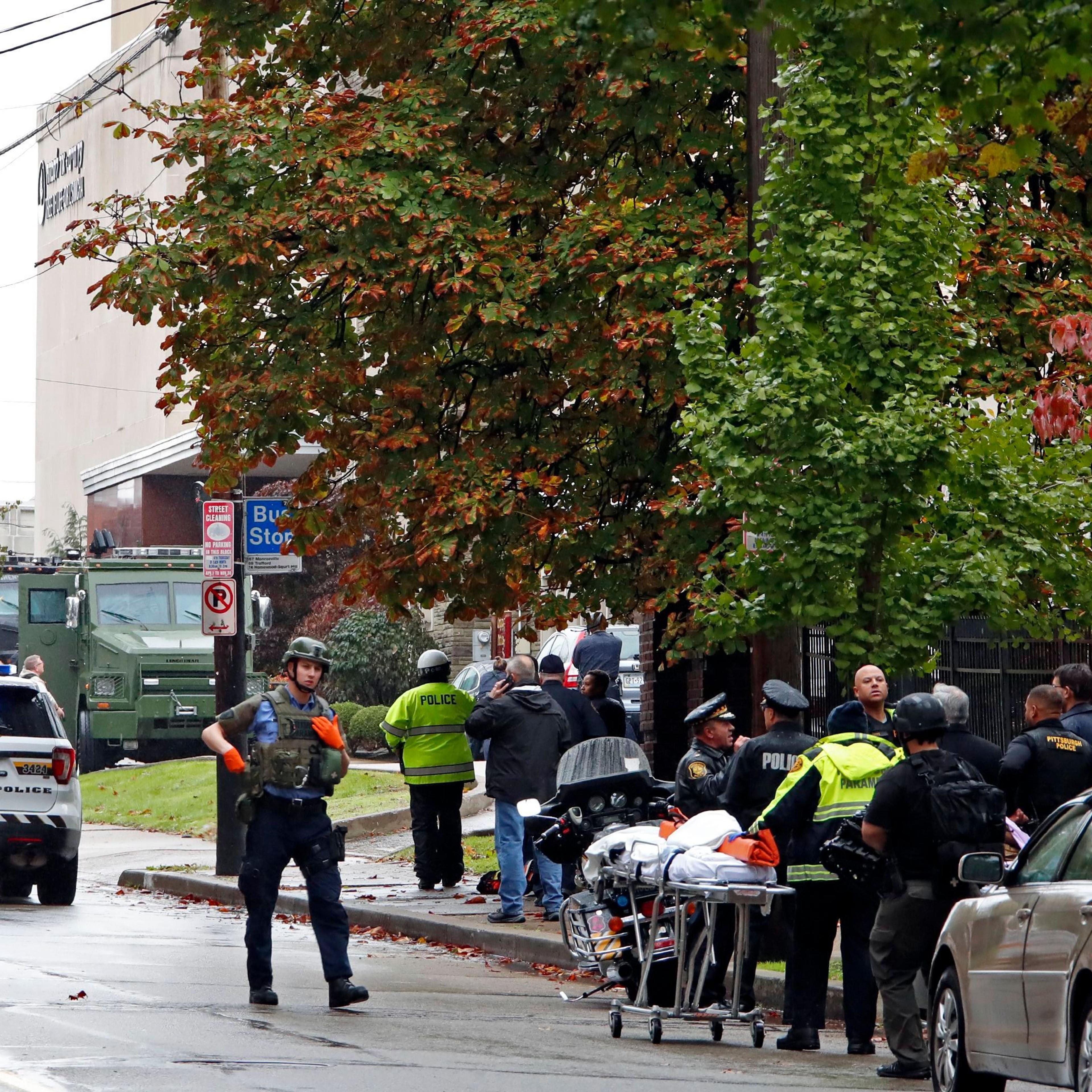 First Responders at Shooting Synagogue, Pittsburgh