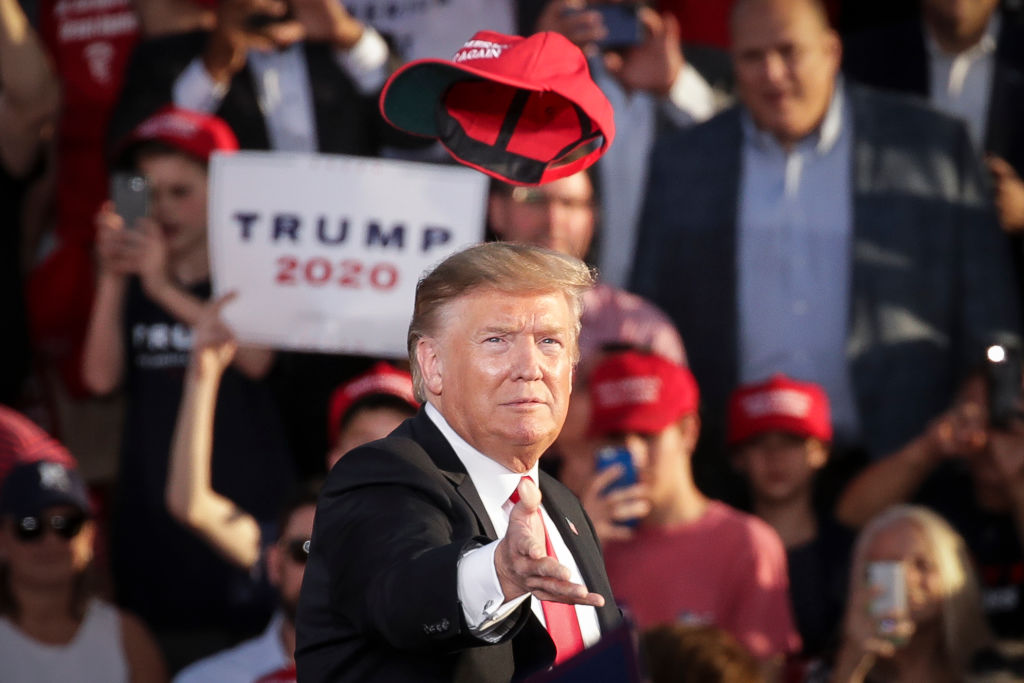 President Donald Trump Holds "MAGA" Rally In Central Pennsylvania