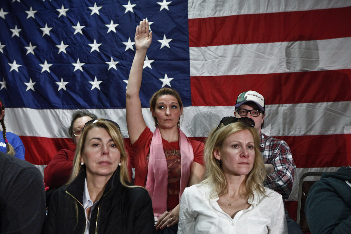Chris Christie Holds Town Hall Meeting On Jersey Shore