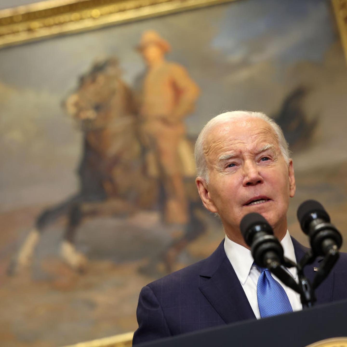 President Biden Speaks On The United Auto Workers Strike And Their Ongoing Contract Negotiations With The Big 3 Automakers