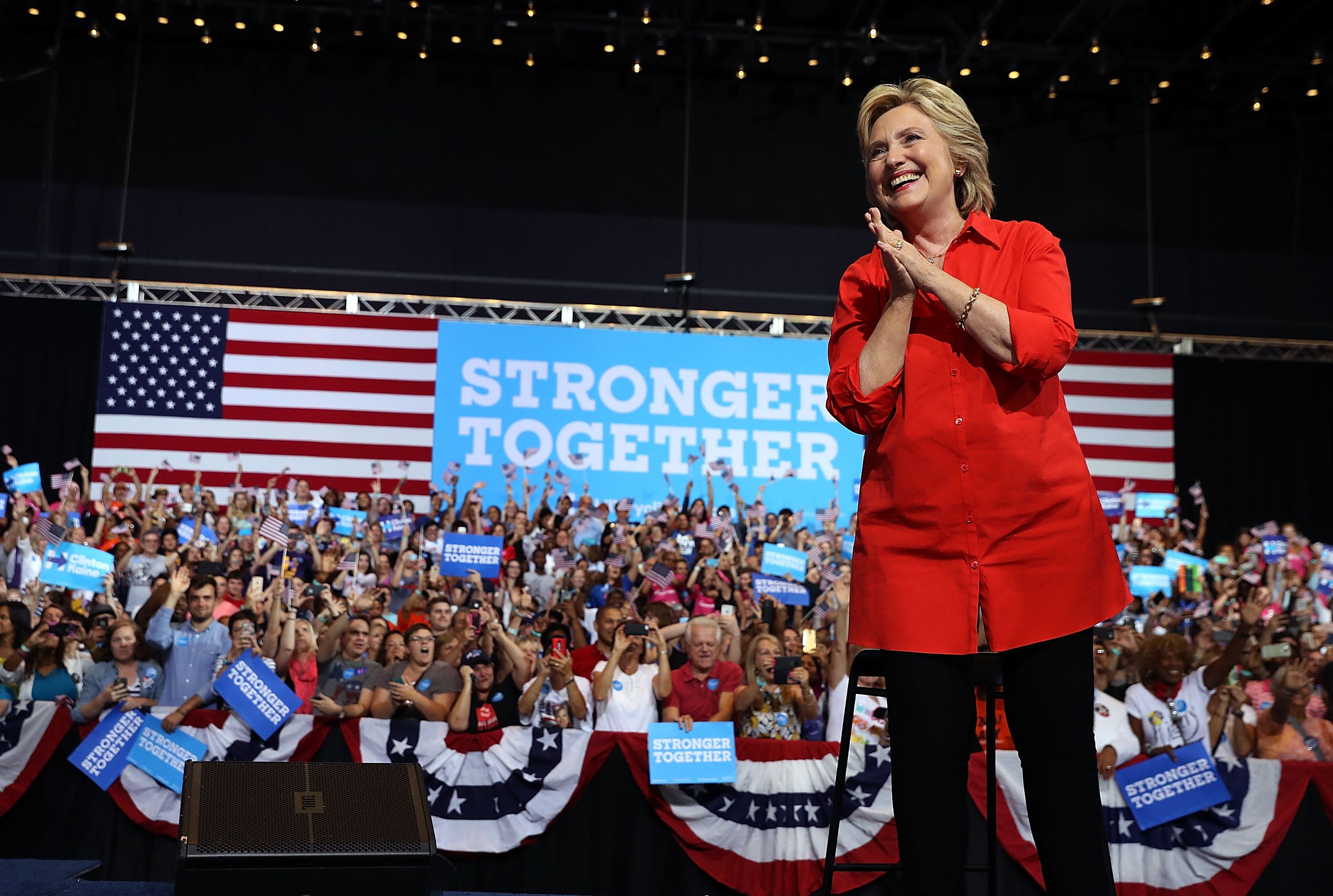 Hillary Clinton Expands Donald Trump Lead in 3 Key States