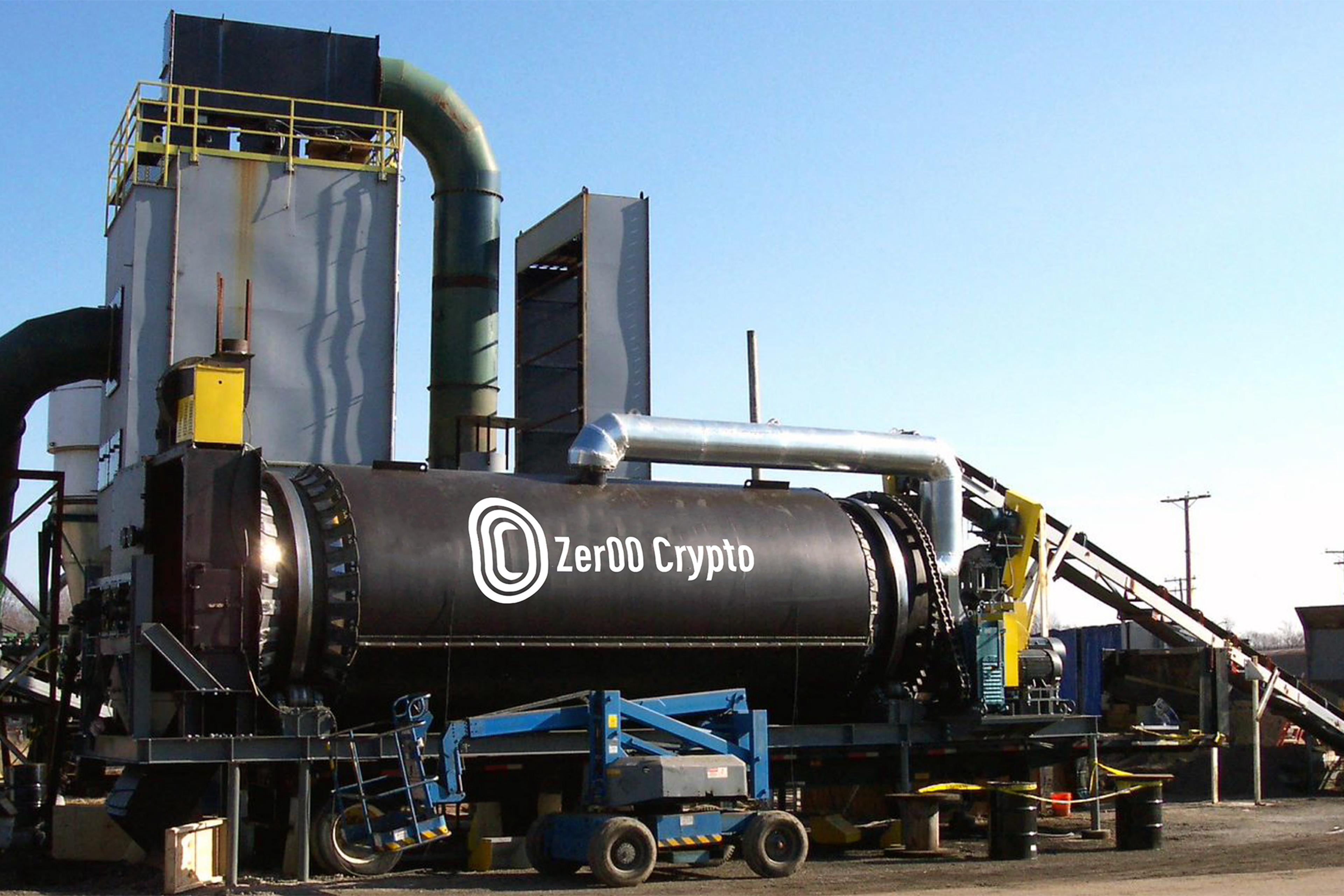 Zer00 Process uses a Pyrolysis Reactor to convert solid and liquid waste.