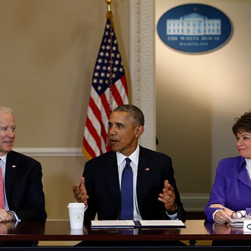 President Obama Meets With The Democratic Governors Association