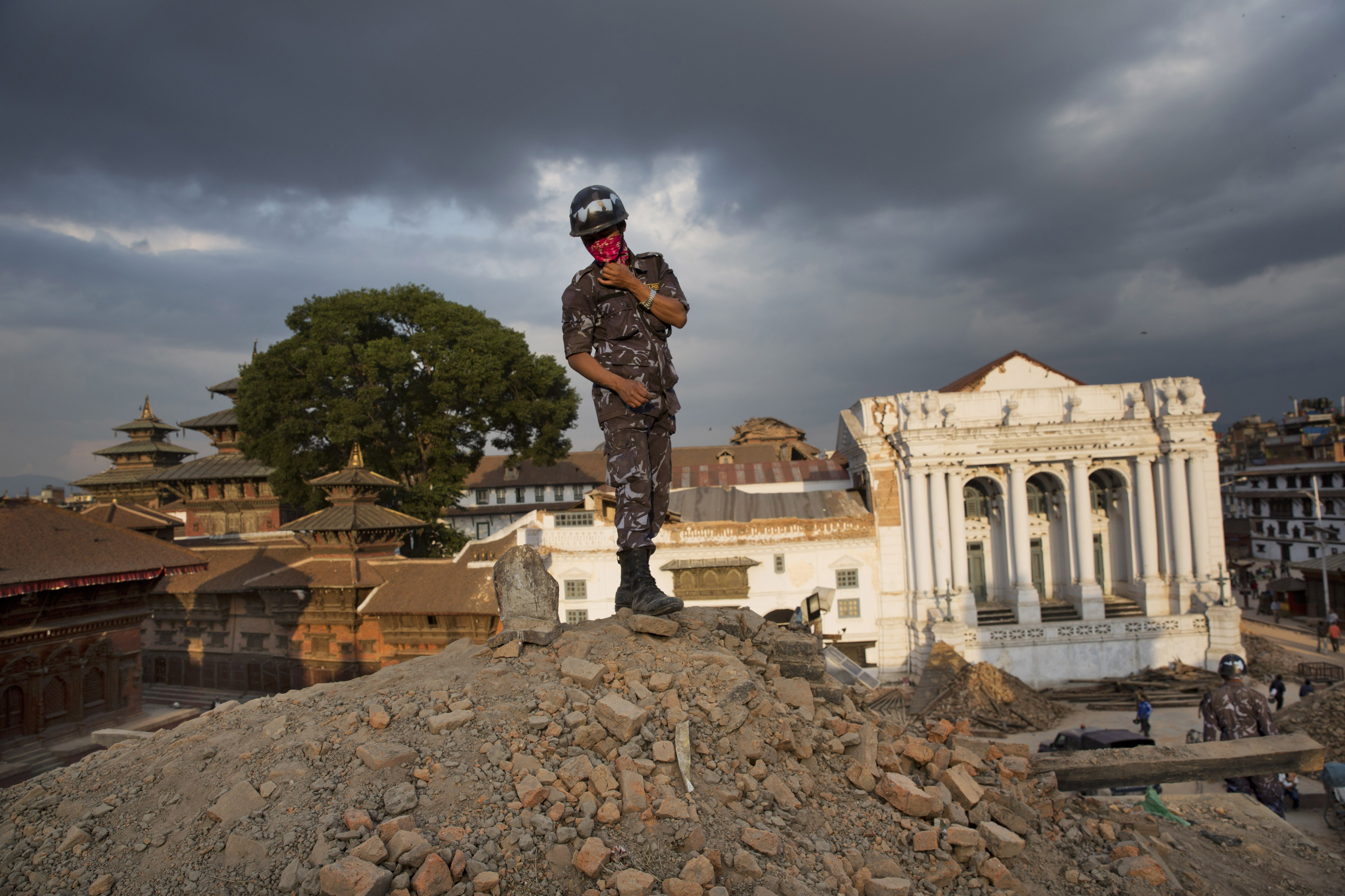 APTOPIX Nepal Earthquake