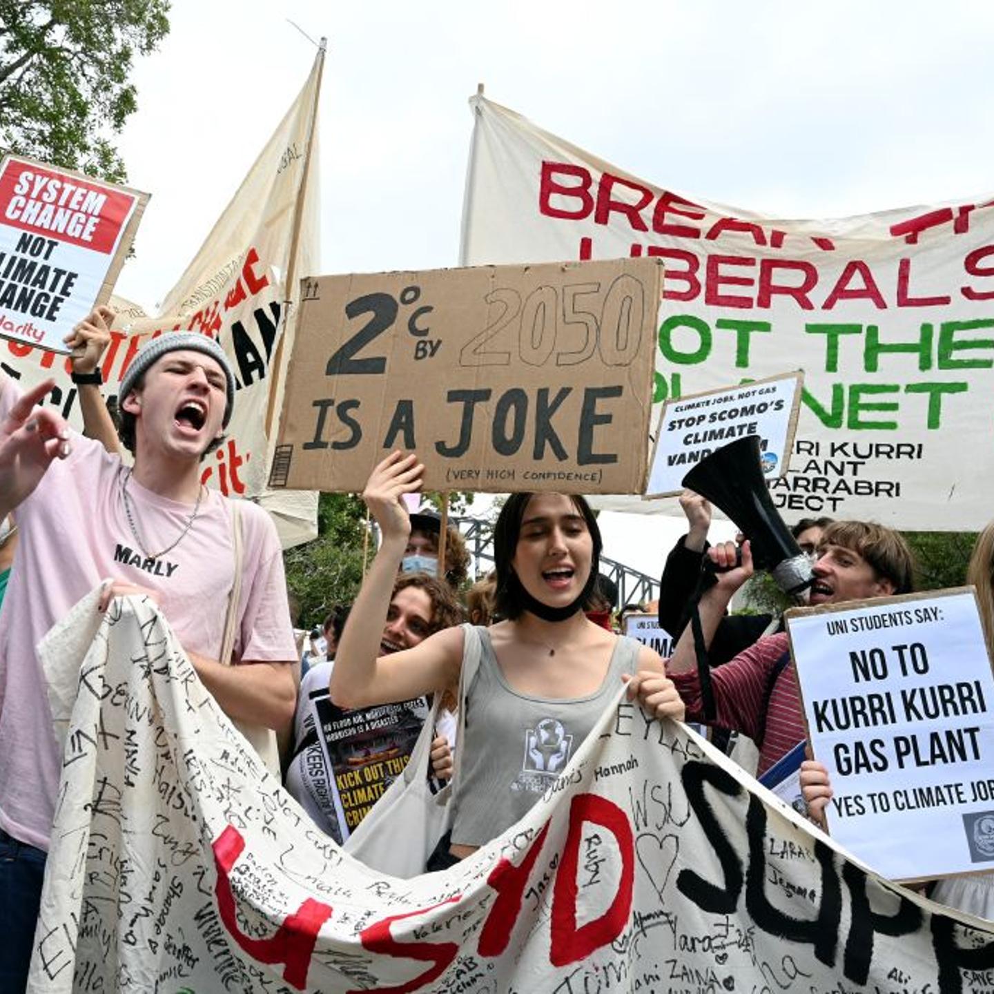 AUSTRALIA-ENVIRONMENT-CLIMATE-PROTEST