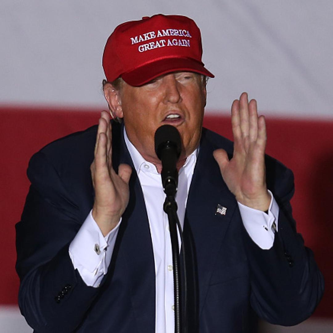 GOP Candidate For President Donald Trump Holds Rally In Boca Raton, Florida