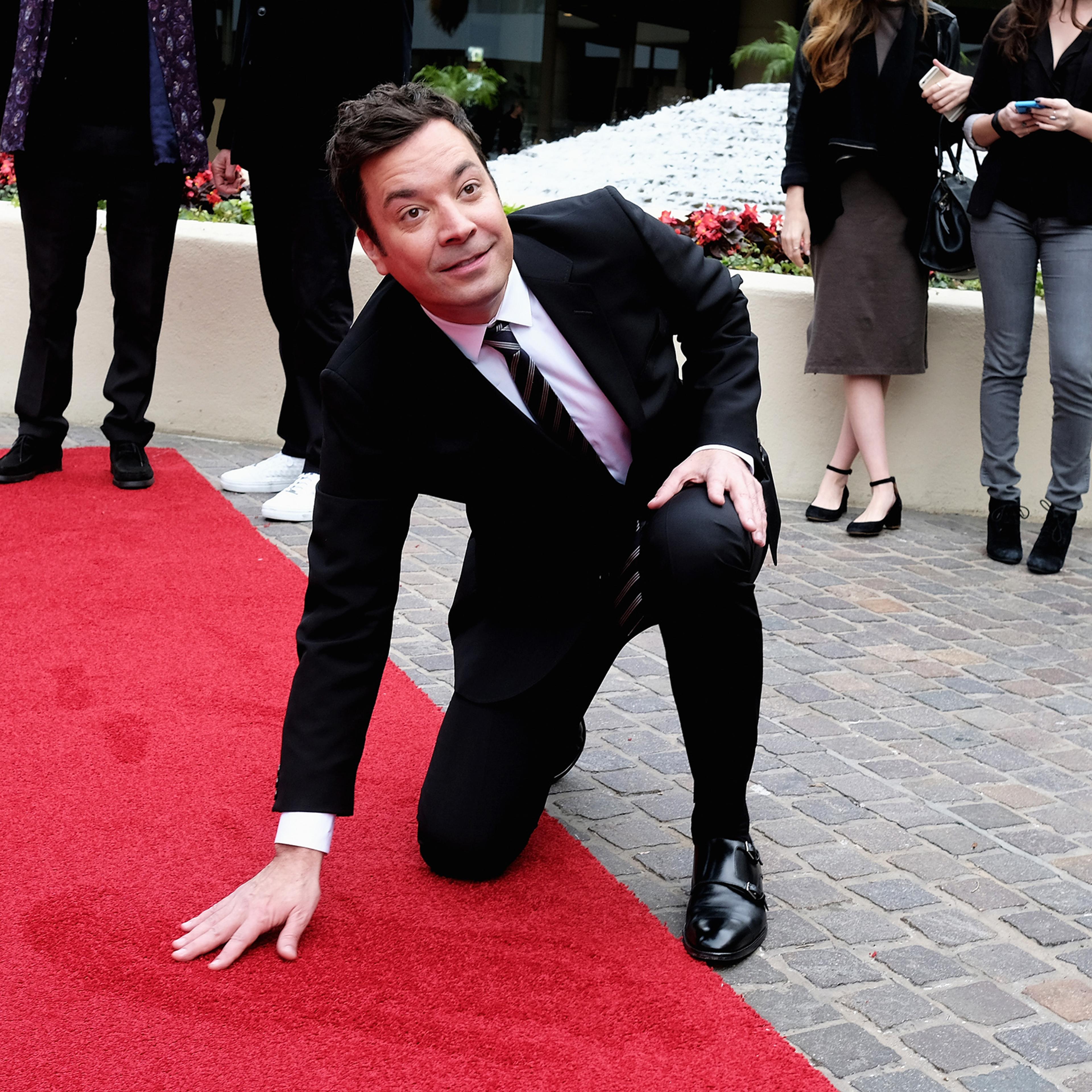 Jimmy Fallon attends the 74th Annual Golden Globes Preview Day at The Beverly Hilton Hotel on Jan. 4, 2017 in Beverly Hills, Calif.