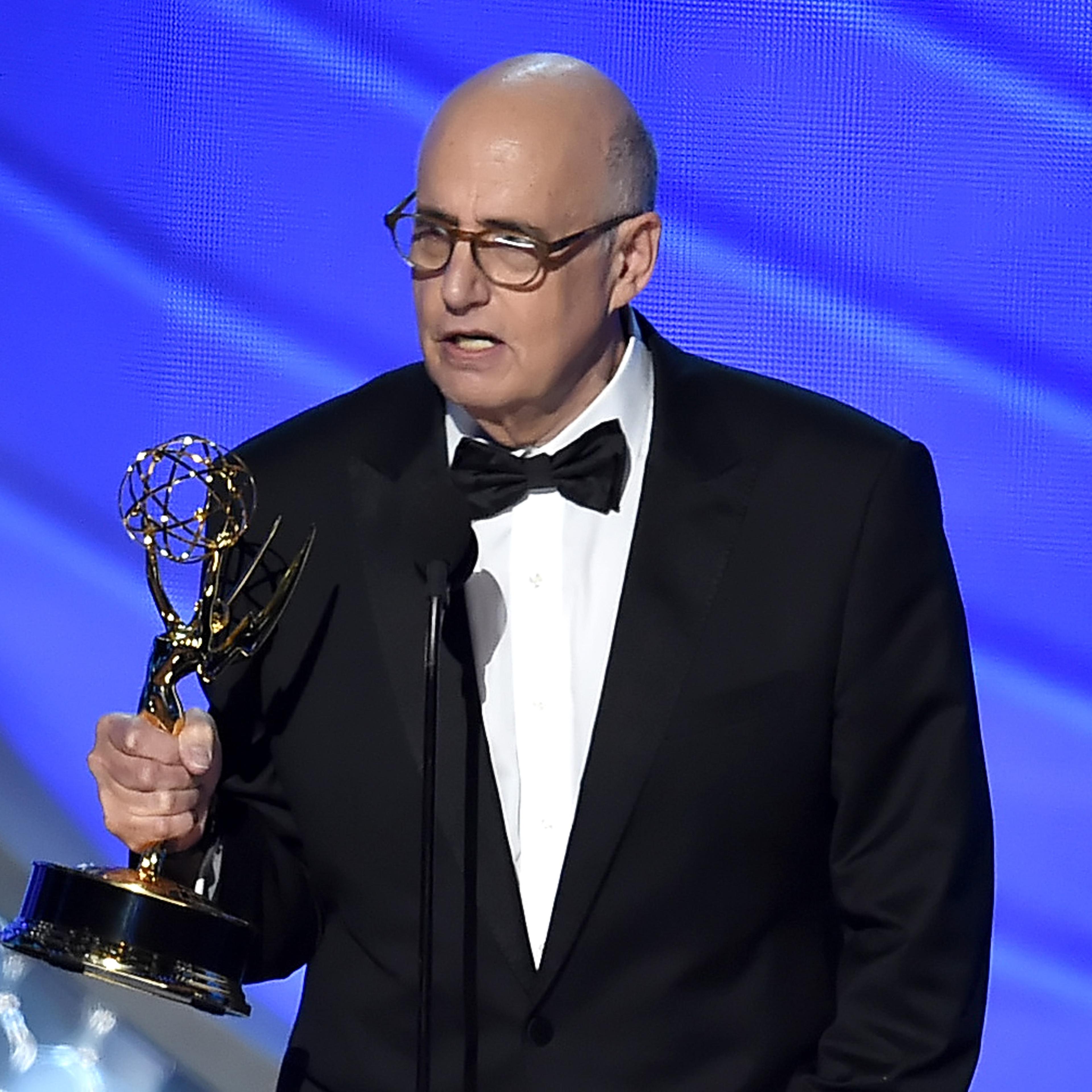 Jeffrey Tambor accepts Outstanding Lead Actor in a Comedy Series for Transparent onstage during the 68th Annual Primetime Emmy Awards on Sept. 18, 2016 in Los Angeles.