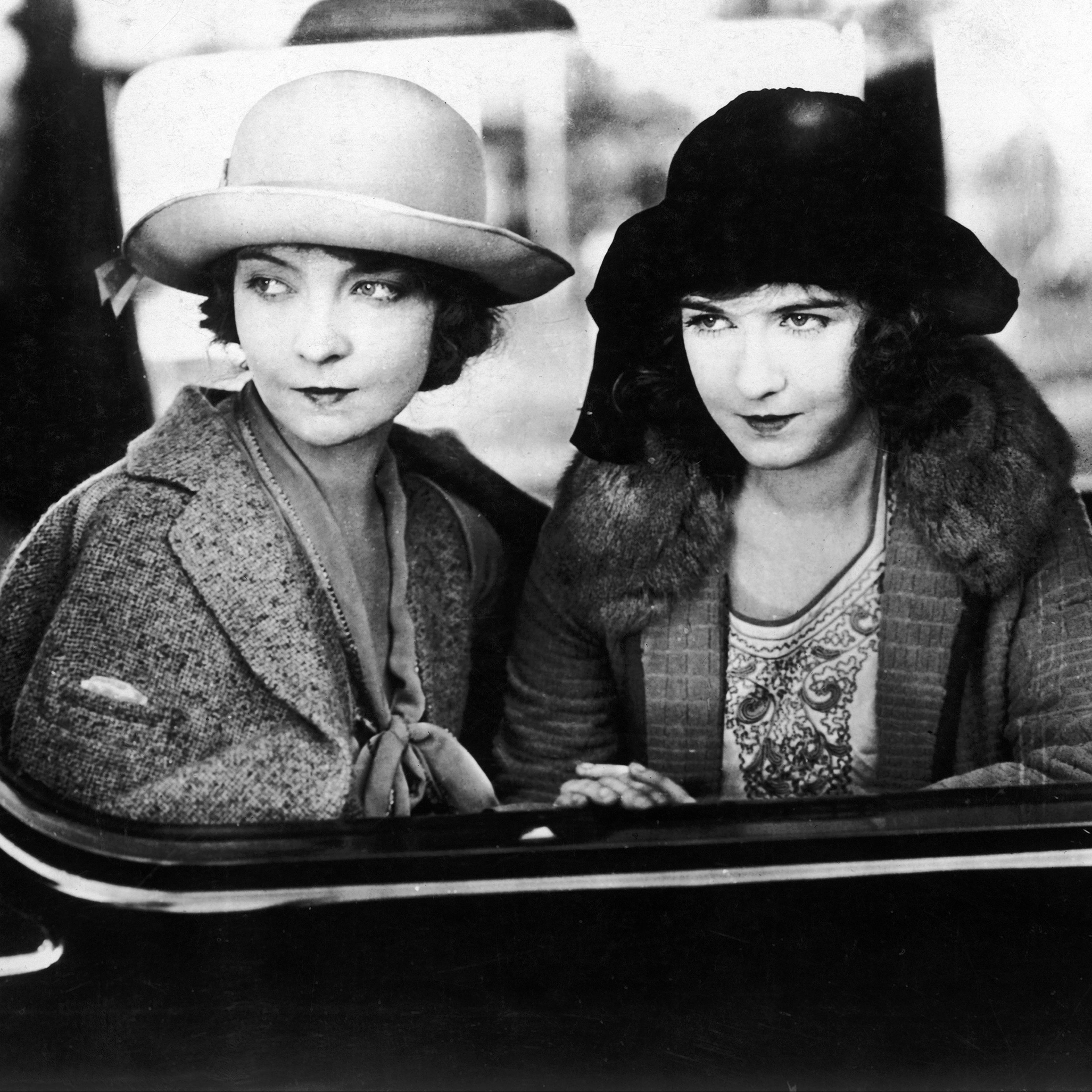 The Gish Sisters Lillian And Dorothy Gish, circa 1920s.
