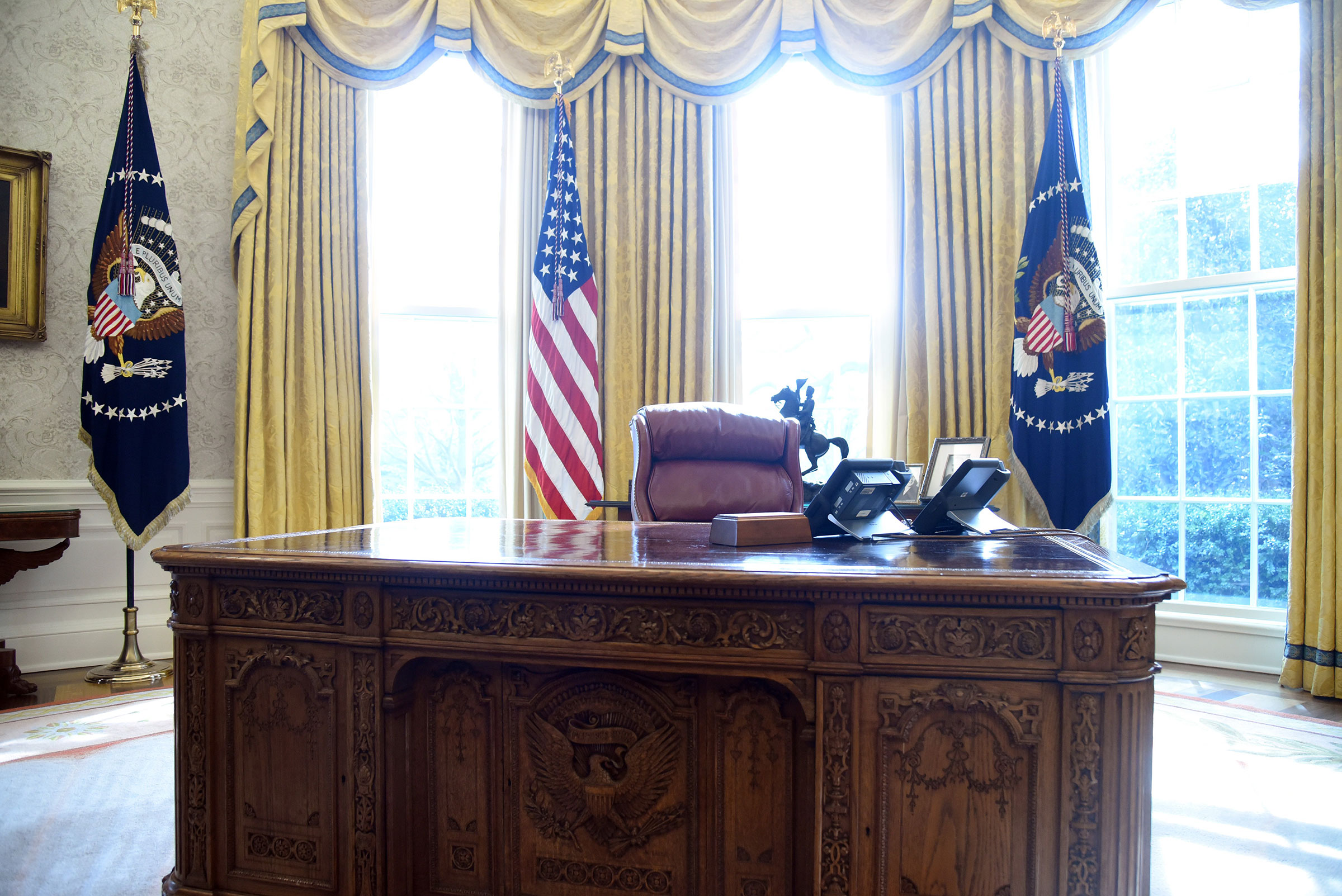 President Trump Meets With Cancer Patient Don Bouvet