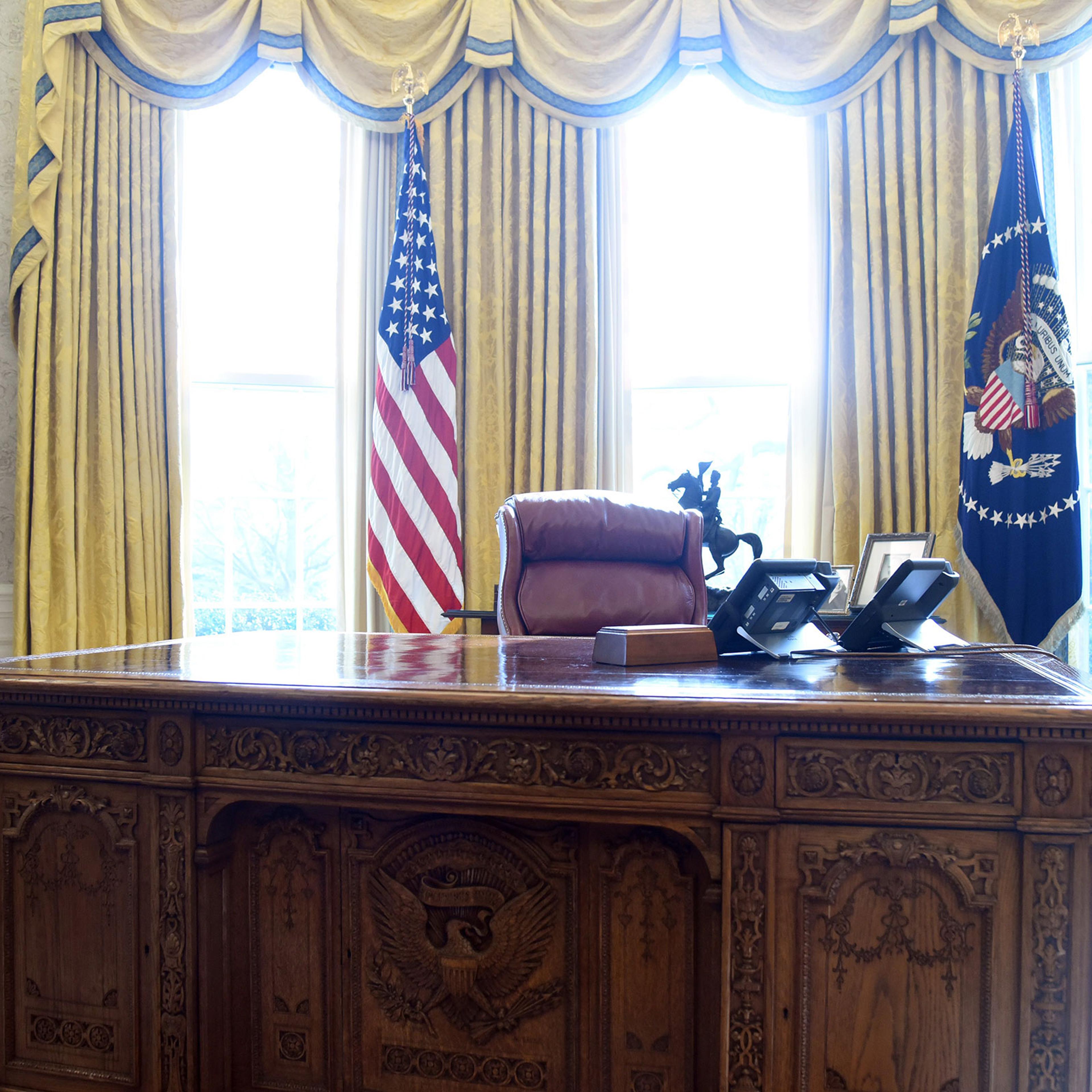 President Trump Meets With Cancer Patient Don Bouvet