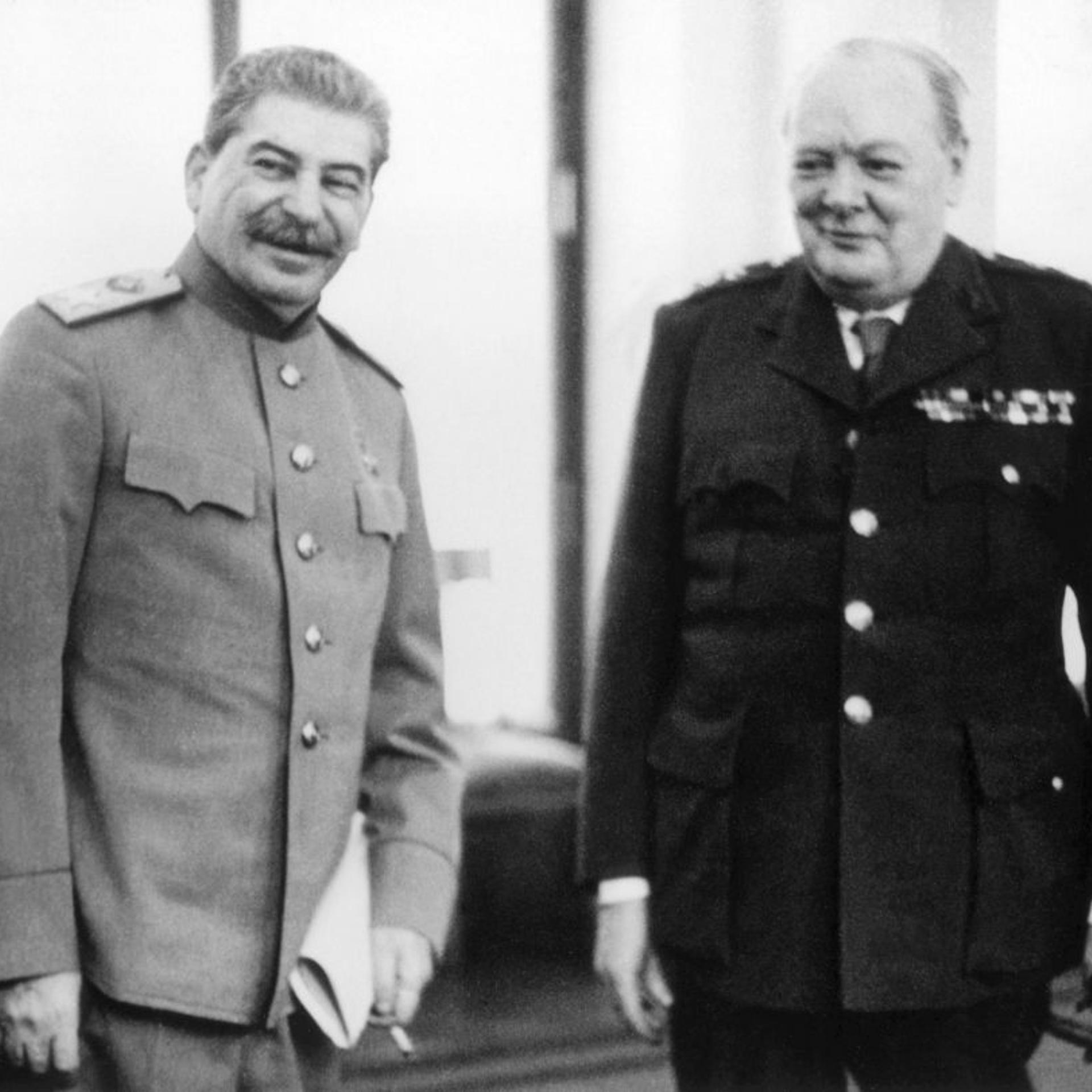 Churchill And Stalin