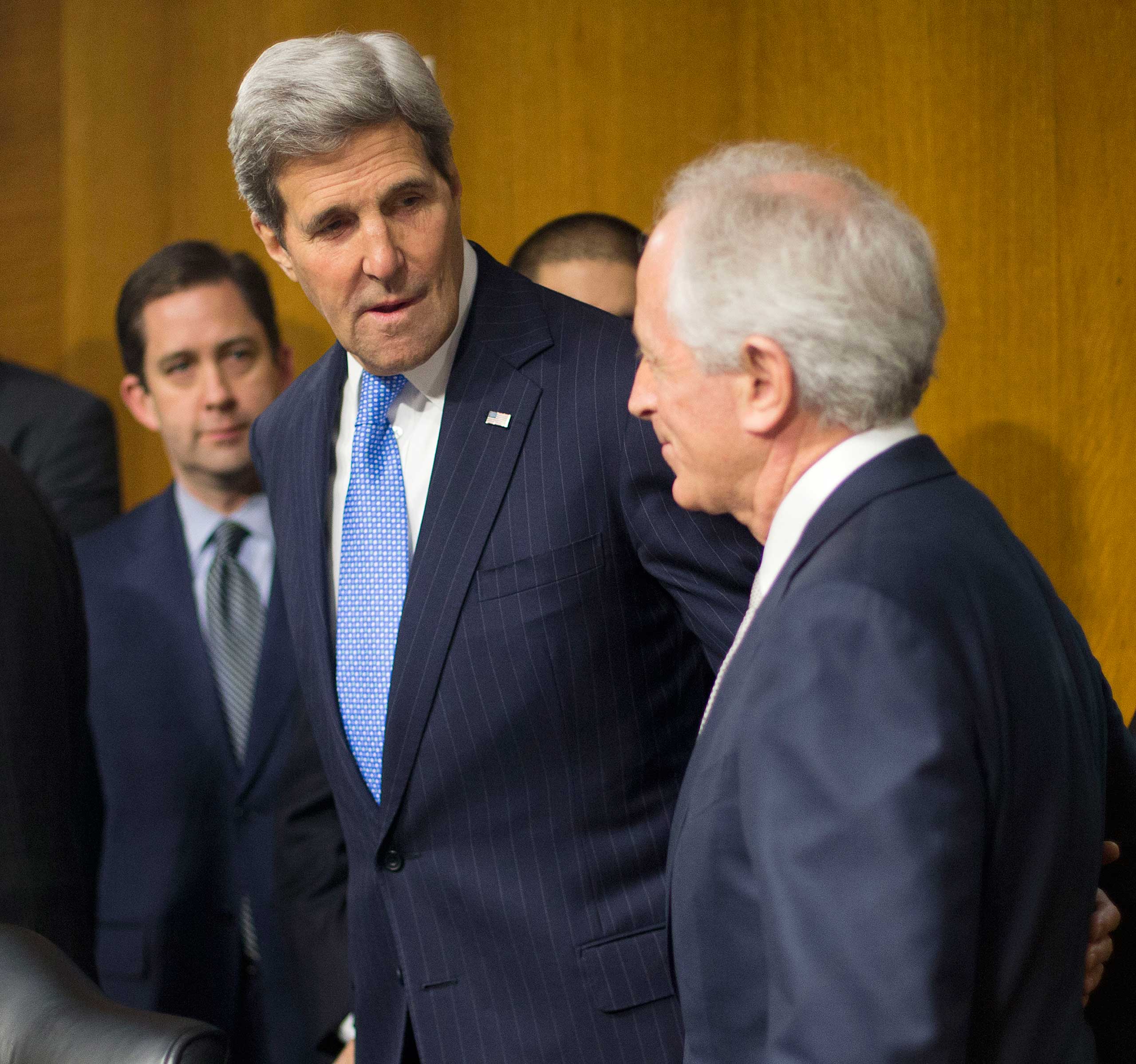 John Kerry, Bob Corker