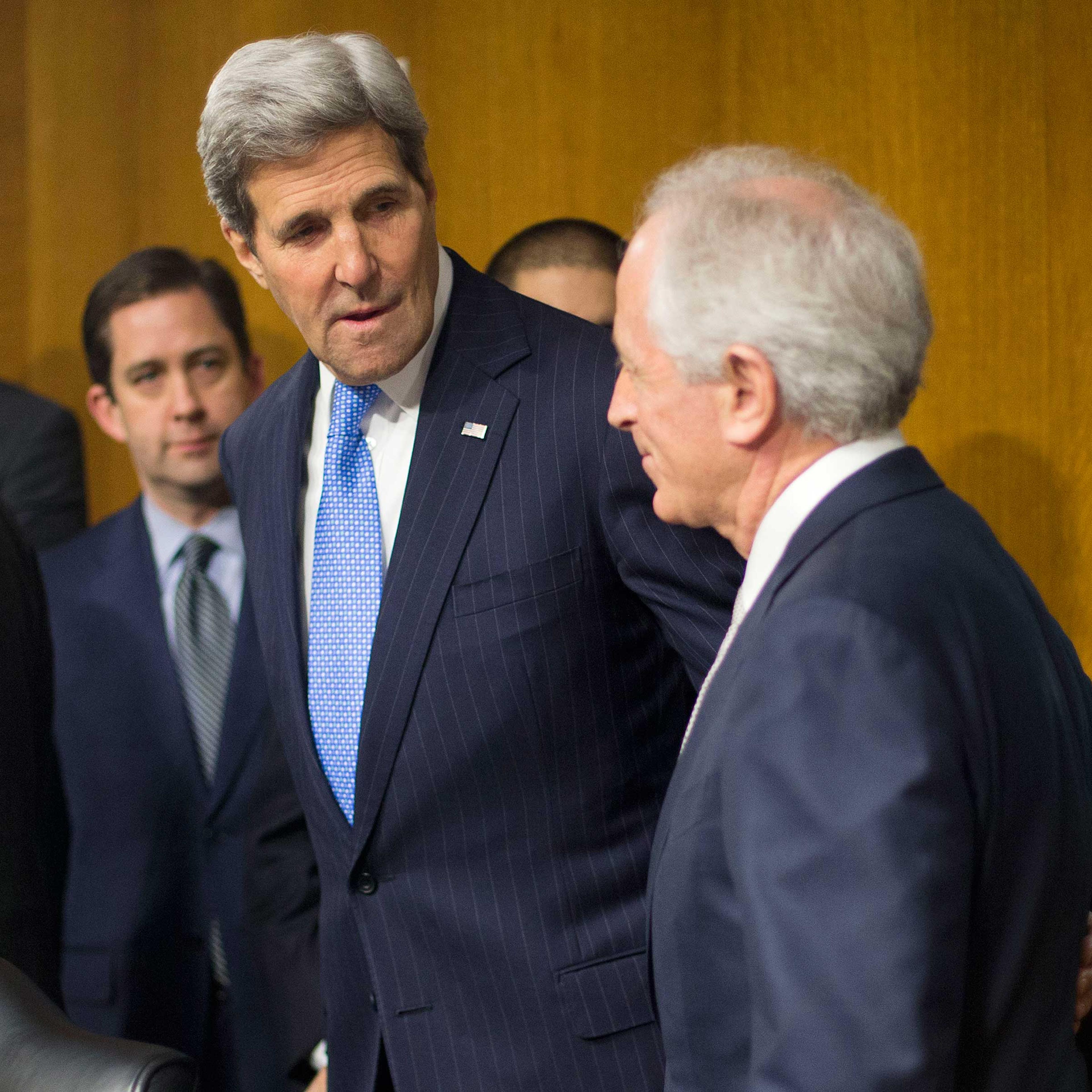 John Kerry, Bob Corker