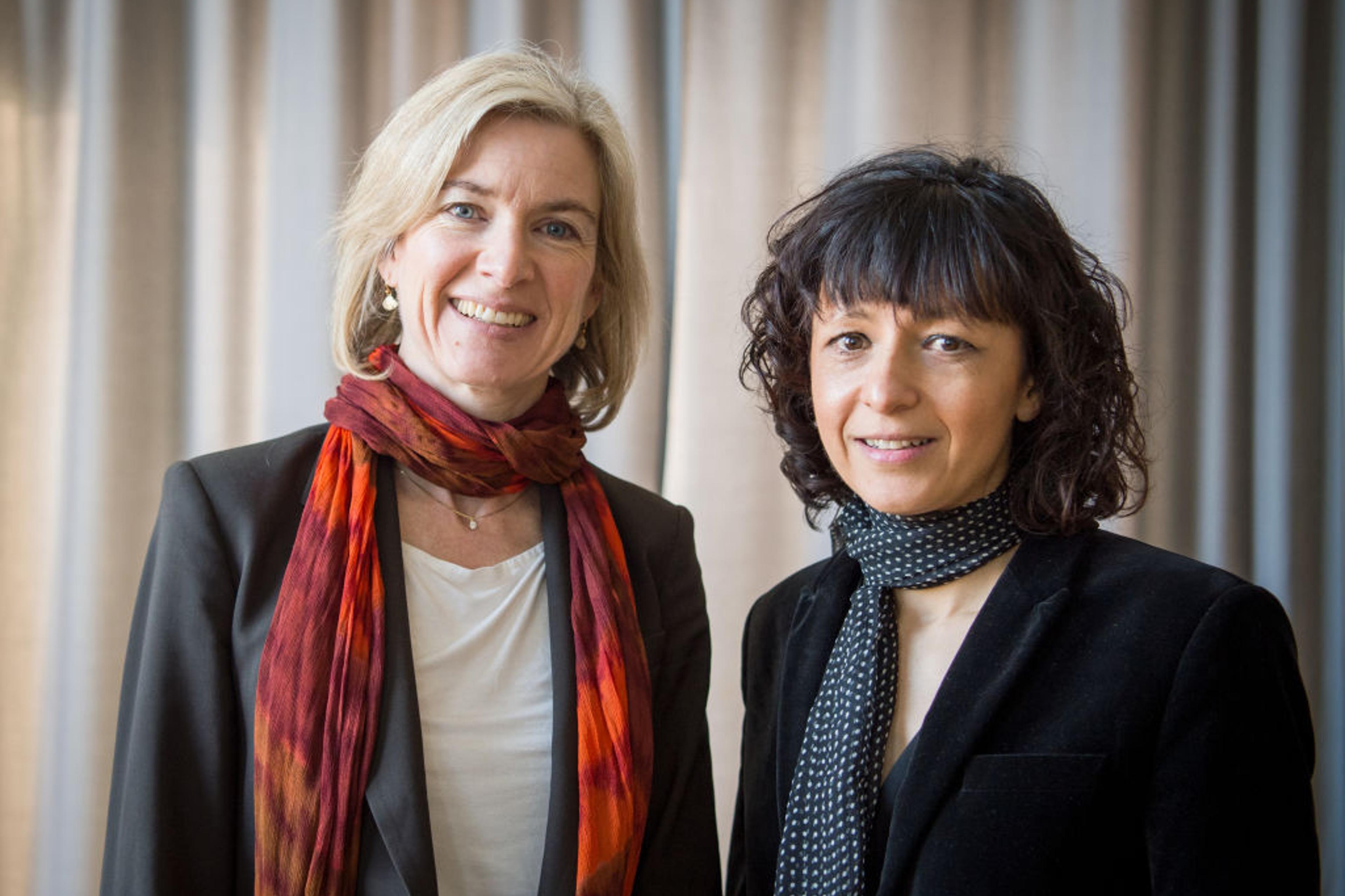 Jennifer A. Doudna and Emmanuelle Charpentier