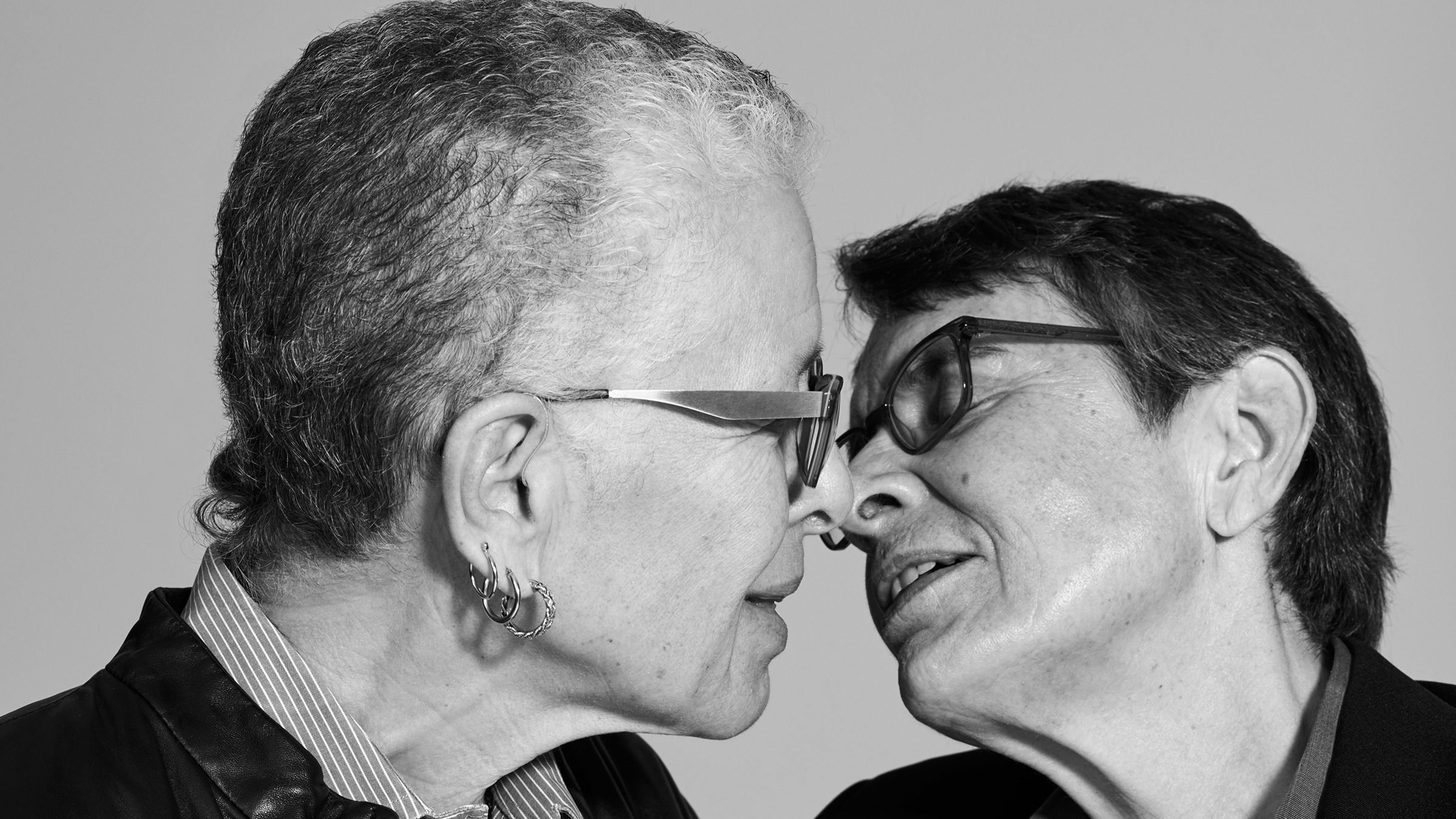 "Things are really coming full circle. We saw an evolution in the direction of corporatization; now we’re coming around to a more activist contemporary moment, toward a cry for seriousness and political activism as well as joy and celebration." — Karla Jay, a professor emerita at Pace University, and her spouse Karen F. Kerner. Jay was an early member of the Gay Liberation Front.