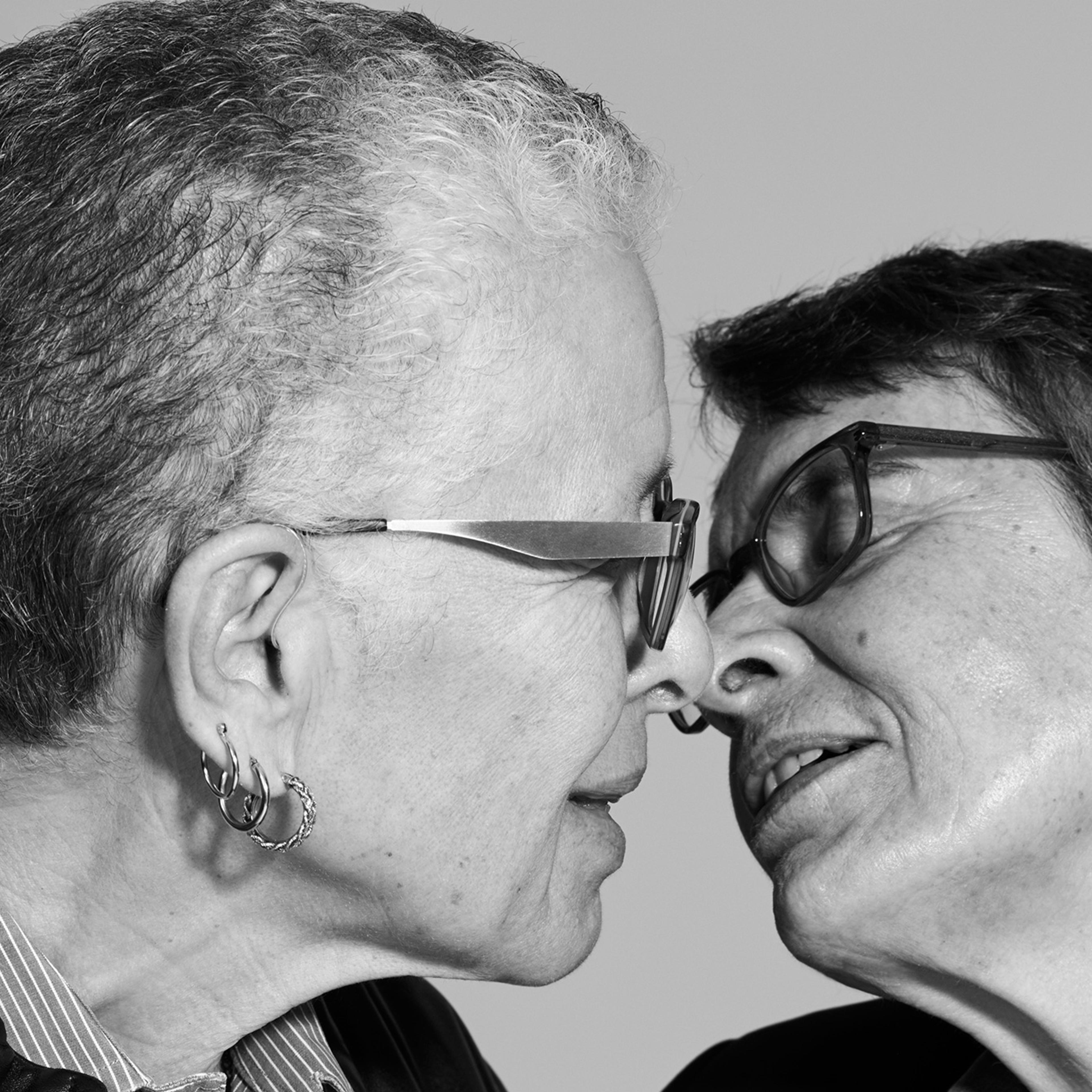 "Things are really coming full circle. We saw an evolution in the direction of corporatization; now we’re coming around to a more activist contemporary moment, toward a cry for seriousness and political activism as well as joy and celebration." — Karla Jay, a professor emerita at Pace University, and her spouse Karen F. Kerner. Jay was an early member of the Gay Liberation Front.