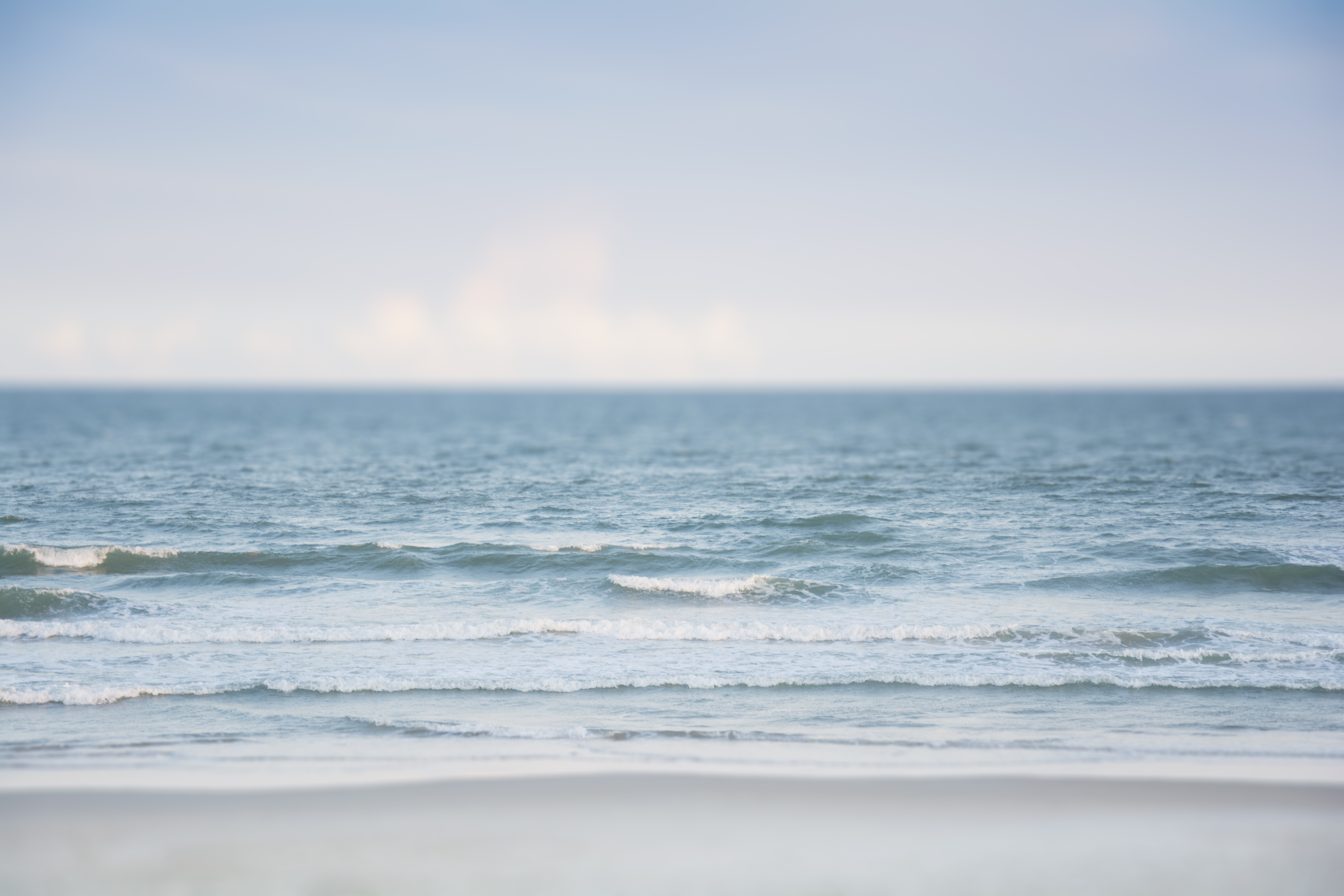 Seascape with waves