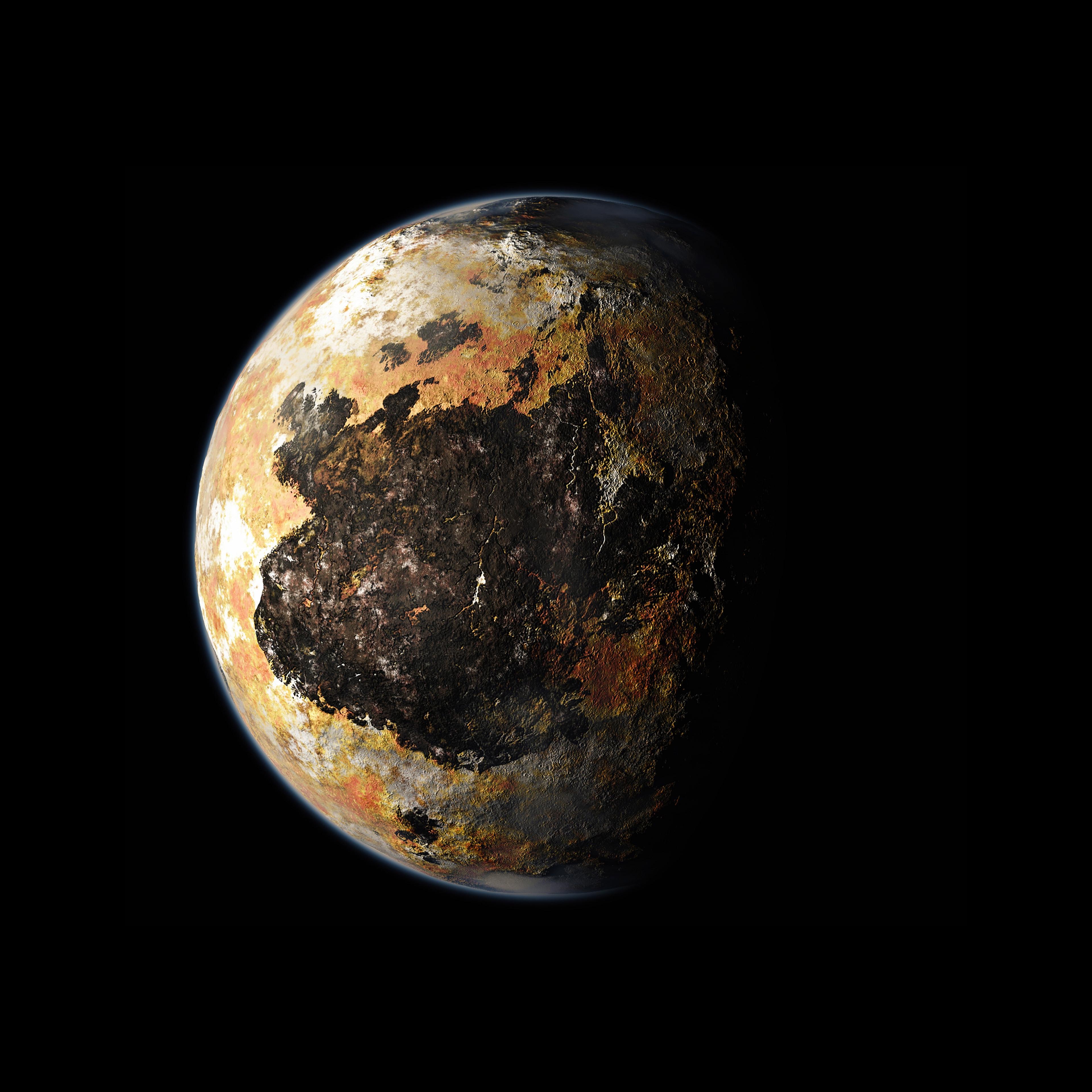 Pluto's South Pole.