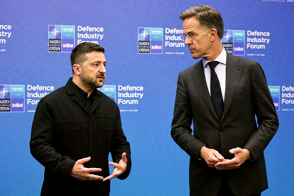 Zelensky Insists Ukraine Belongs in NATO, Appeals for More Air Defense Systems at Summit Zelensky Insists Ukraine Belongs in NATO, Appeals for More Air Defense Systems at Summit