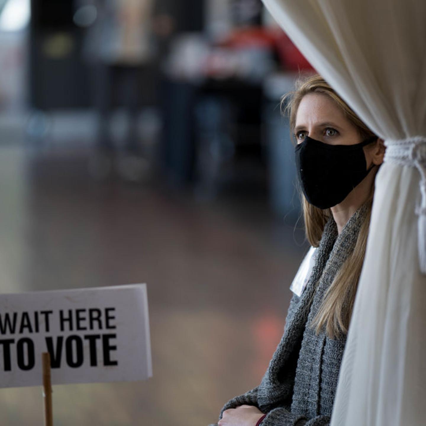 Across the U.S. Voters Flock To The Polls On Election Day