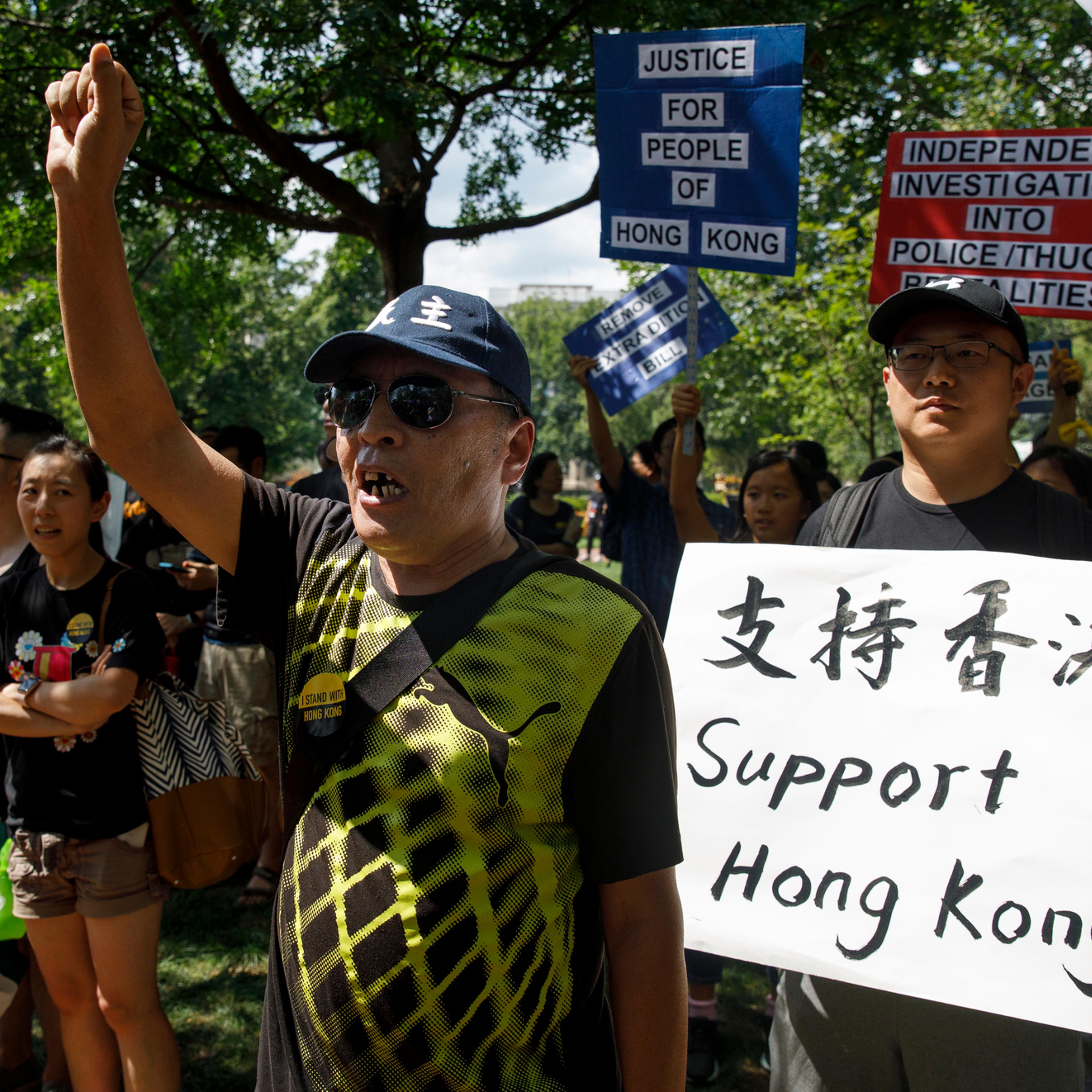Hong Kong Protest Washington